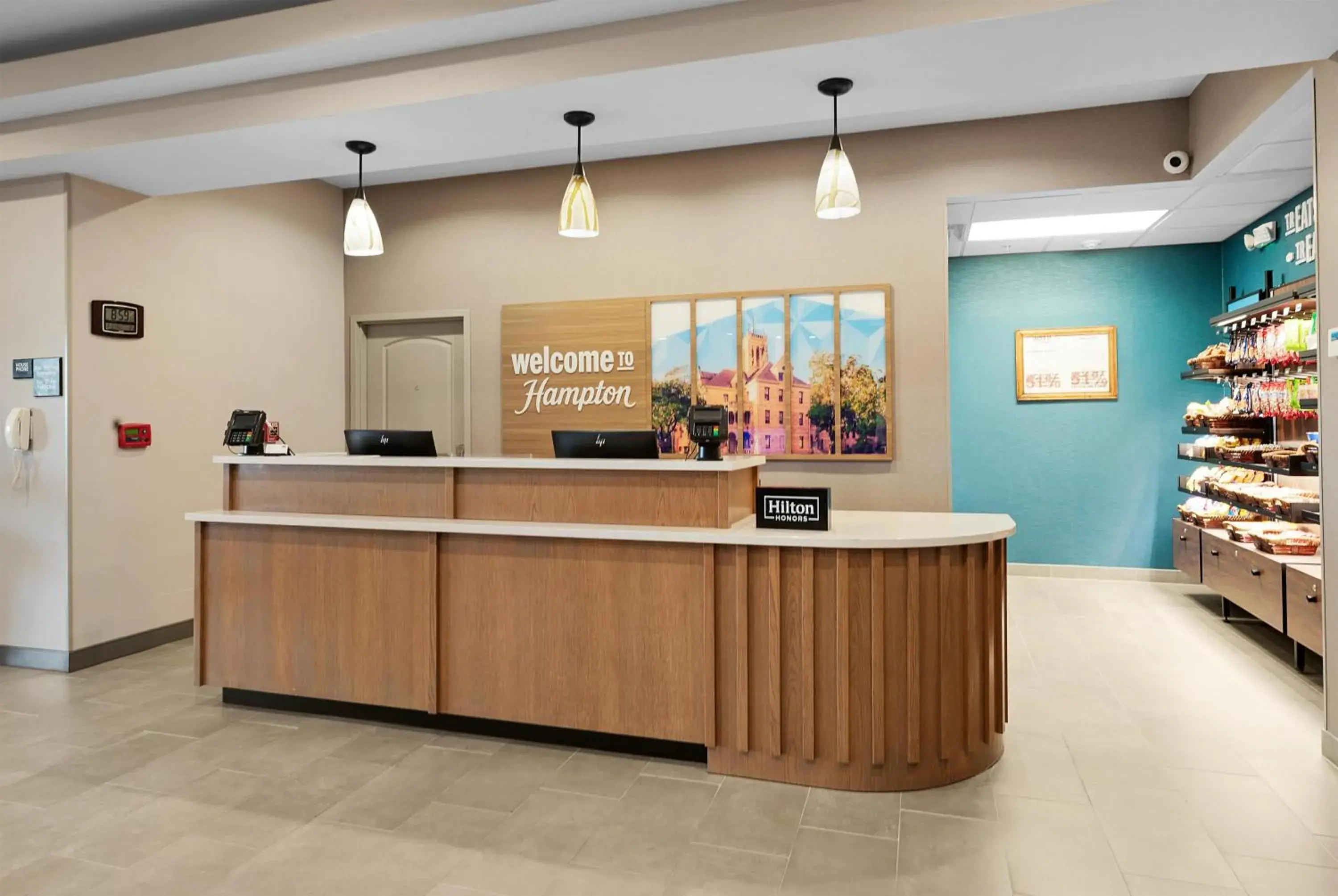 Lobby or reception in Hampton Inn & Suites New Braunfels Lobby or reception in Hampton Inn & Suites New Braunfels