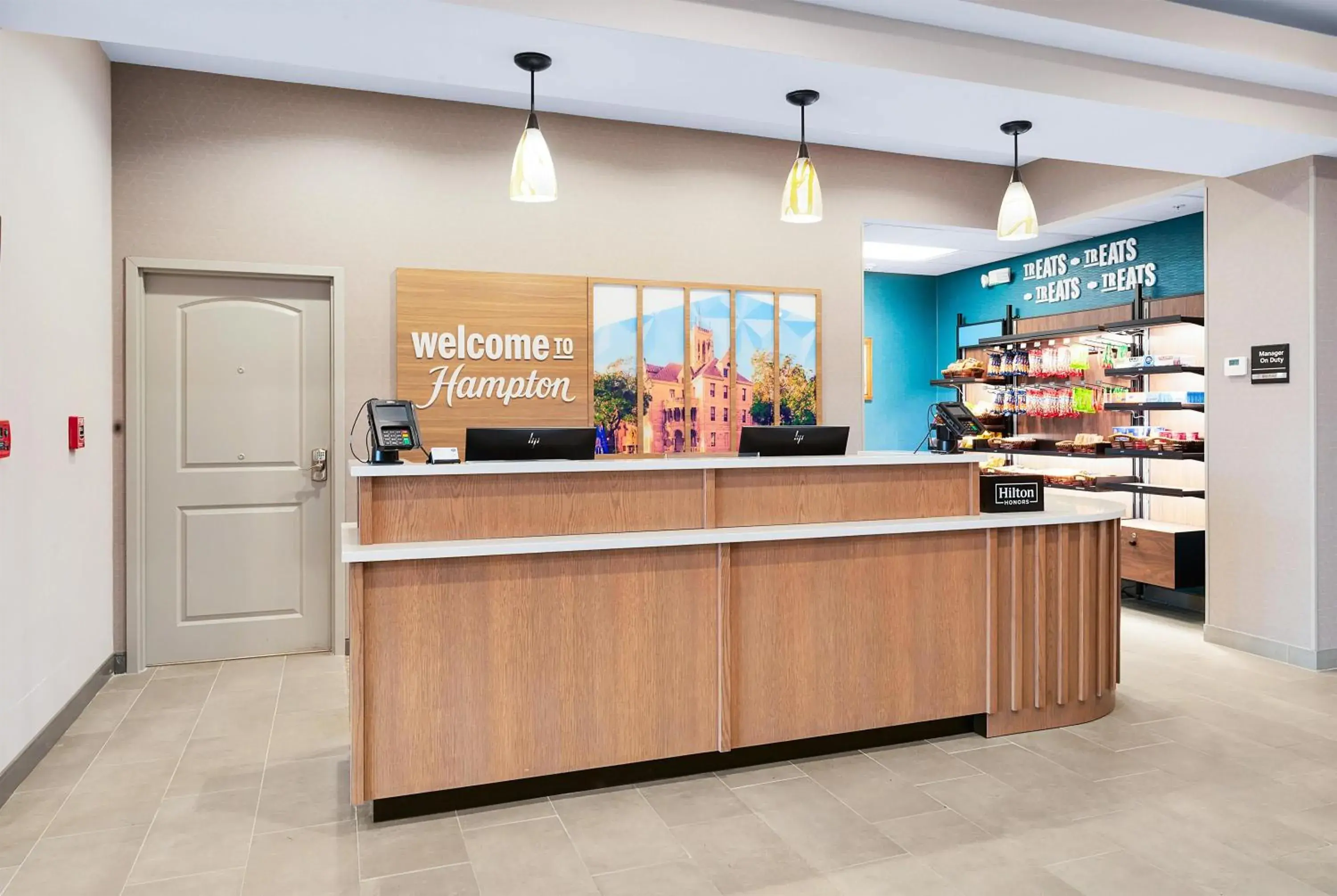 Lobby or reception in Hampton Inn & Suites New Braunfels Lobby or reception in Hampton Inn & Suites New Braunfels