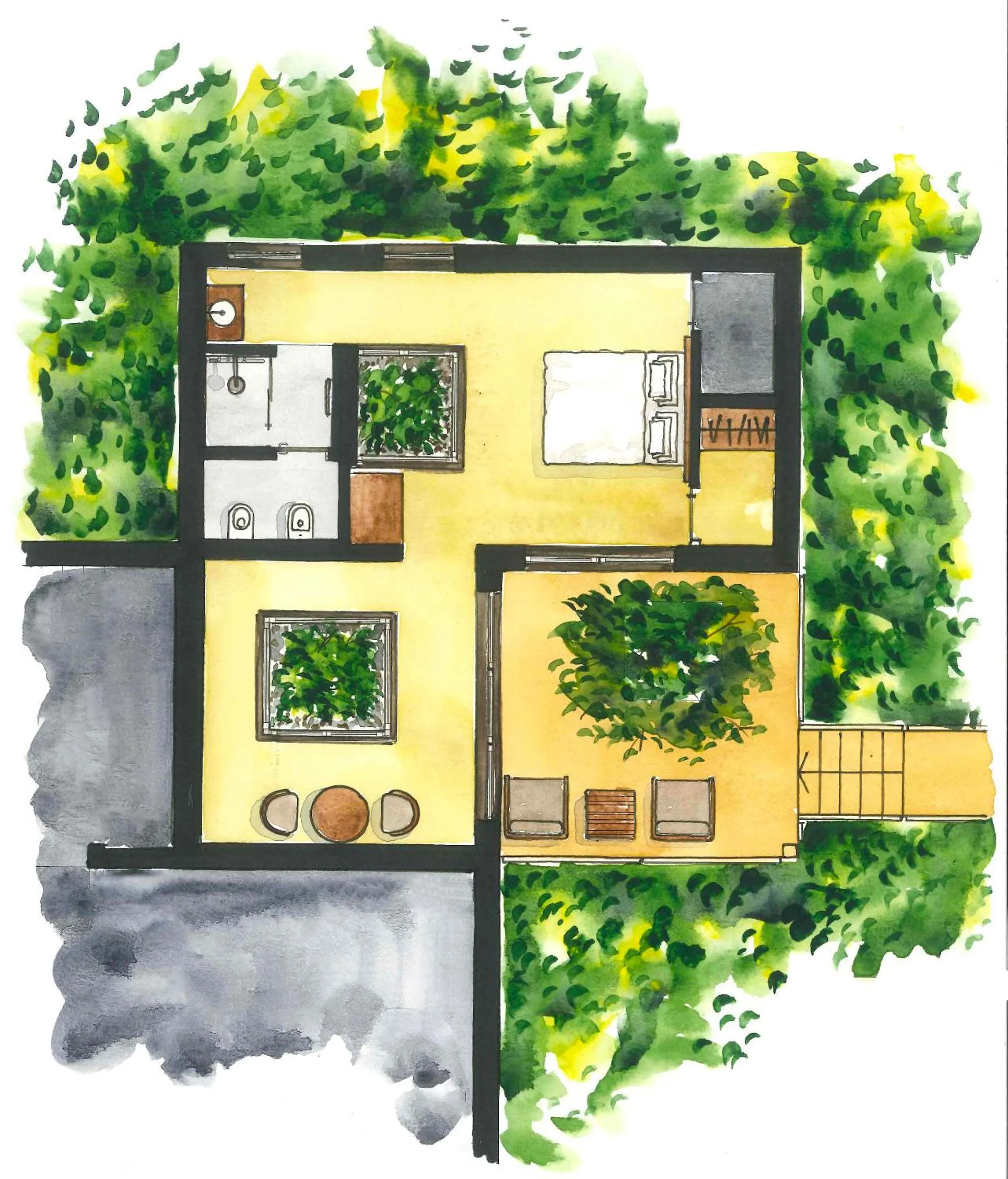 Floor plan in Terme Preistoriche Resort & Spa