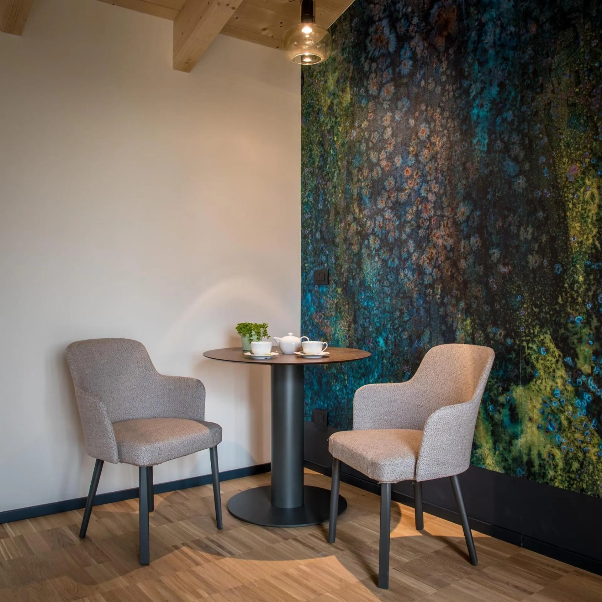 Seating area in Terme Preistoriche Resort & Spa