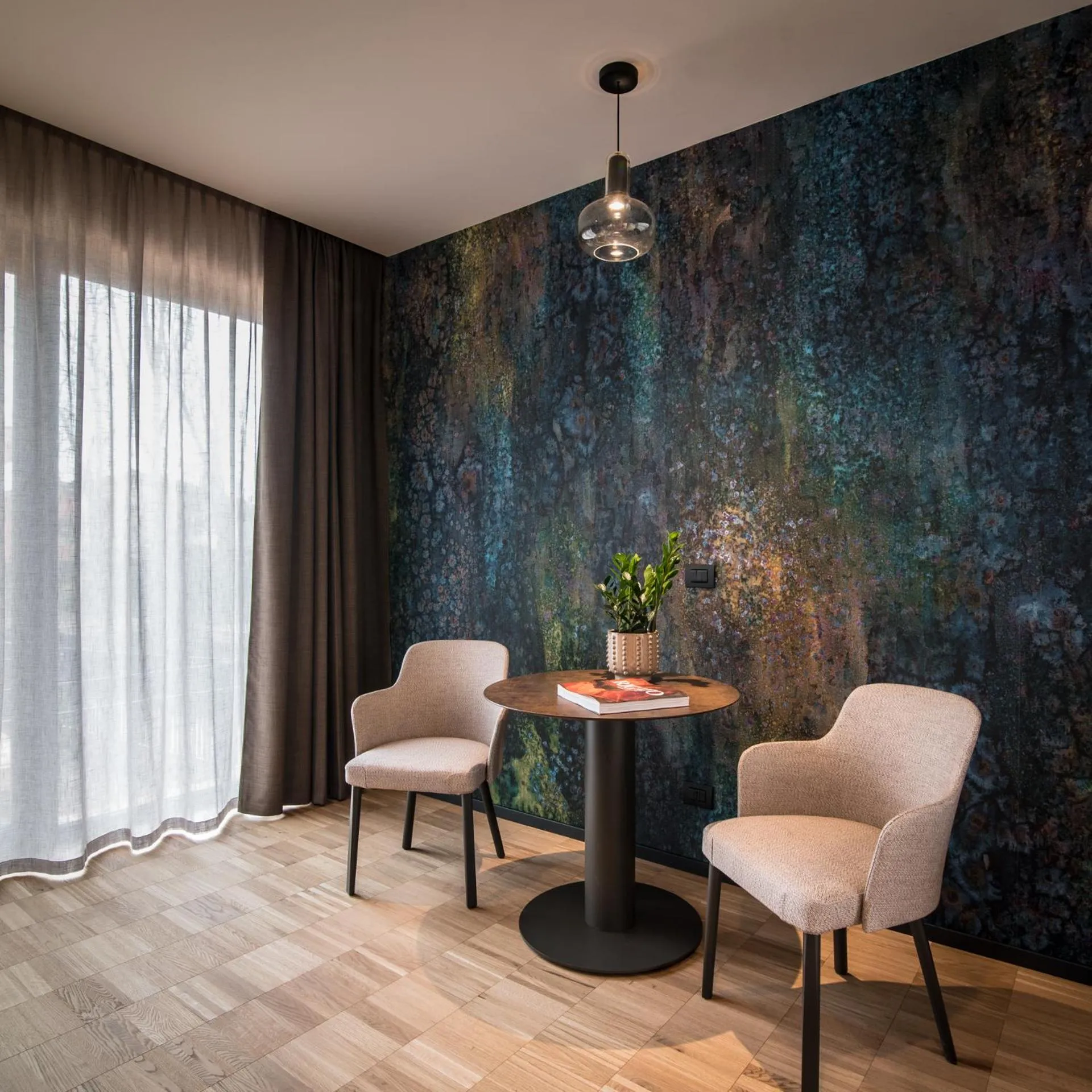 Seating area in Terme Preistoriche Resort & Spa