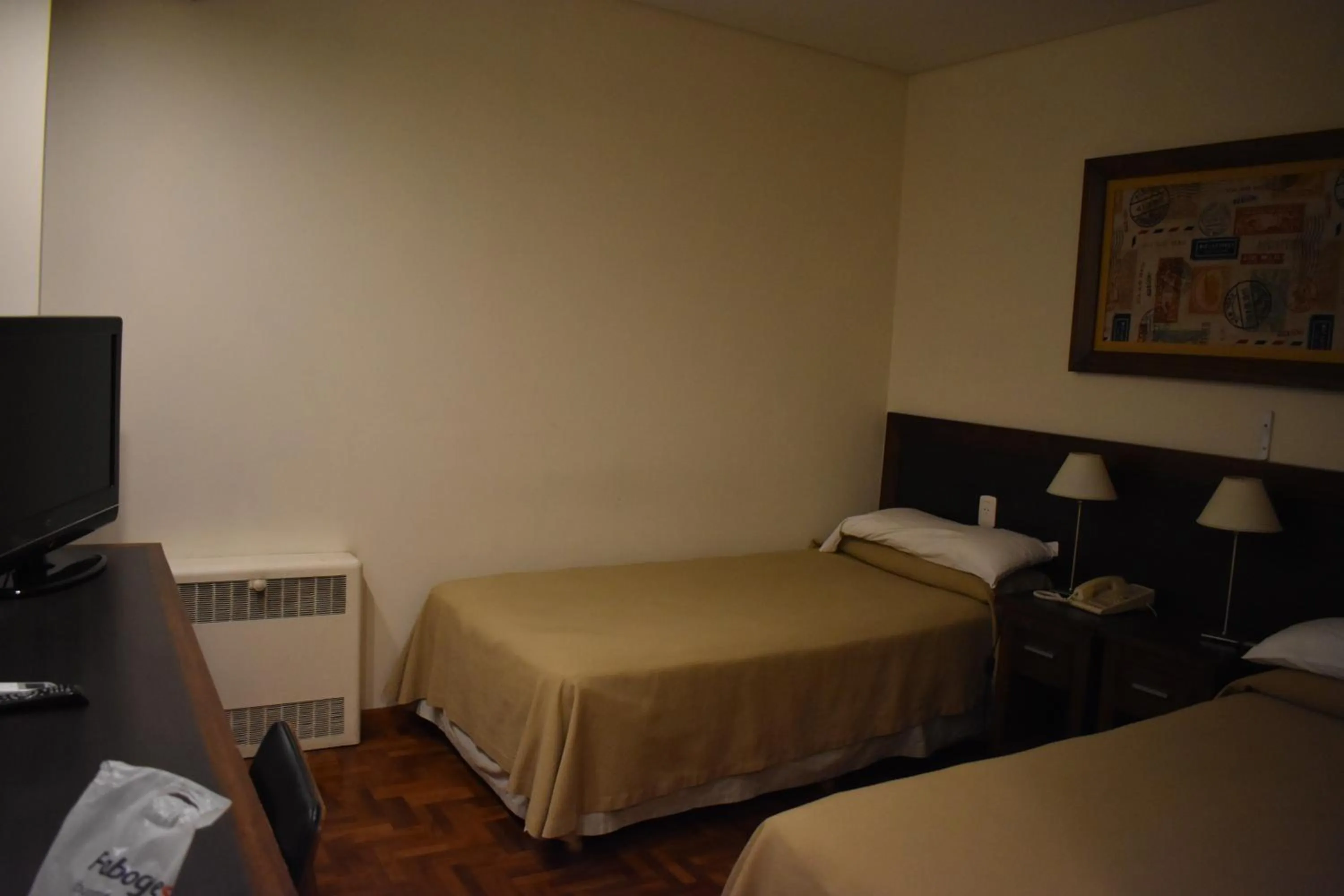 Bed in Hotel Cervantes