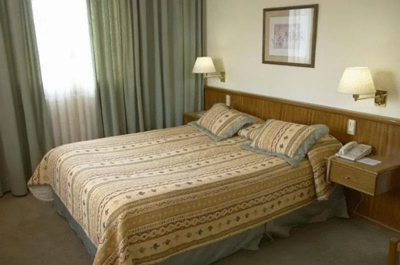 Bed in Hotel Cervantes