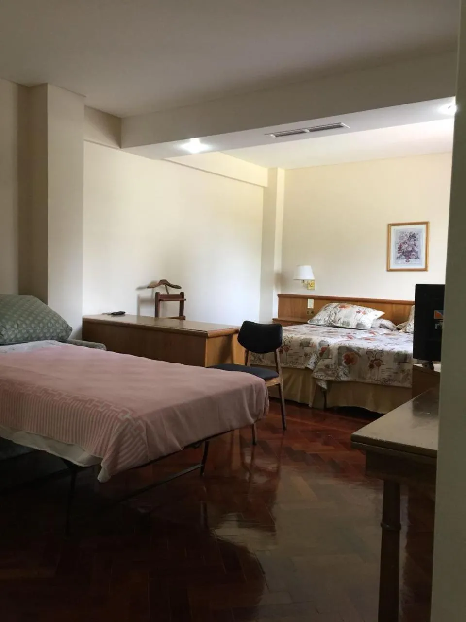 Bed in Hotel Cervantes