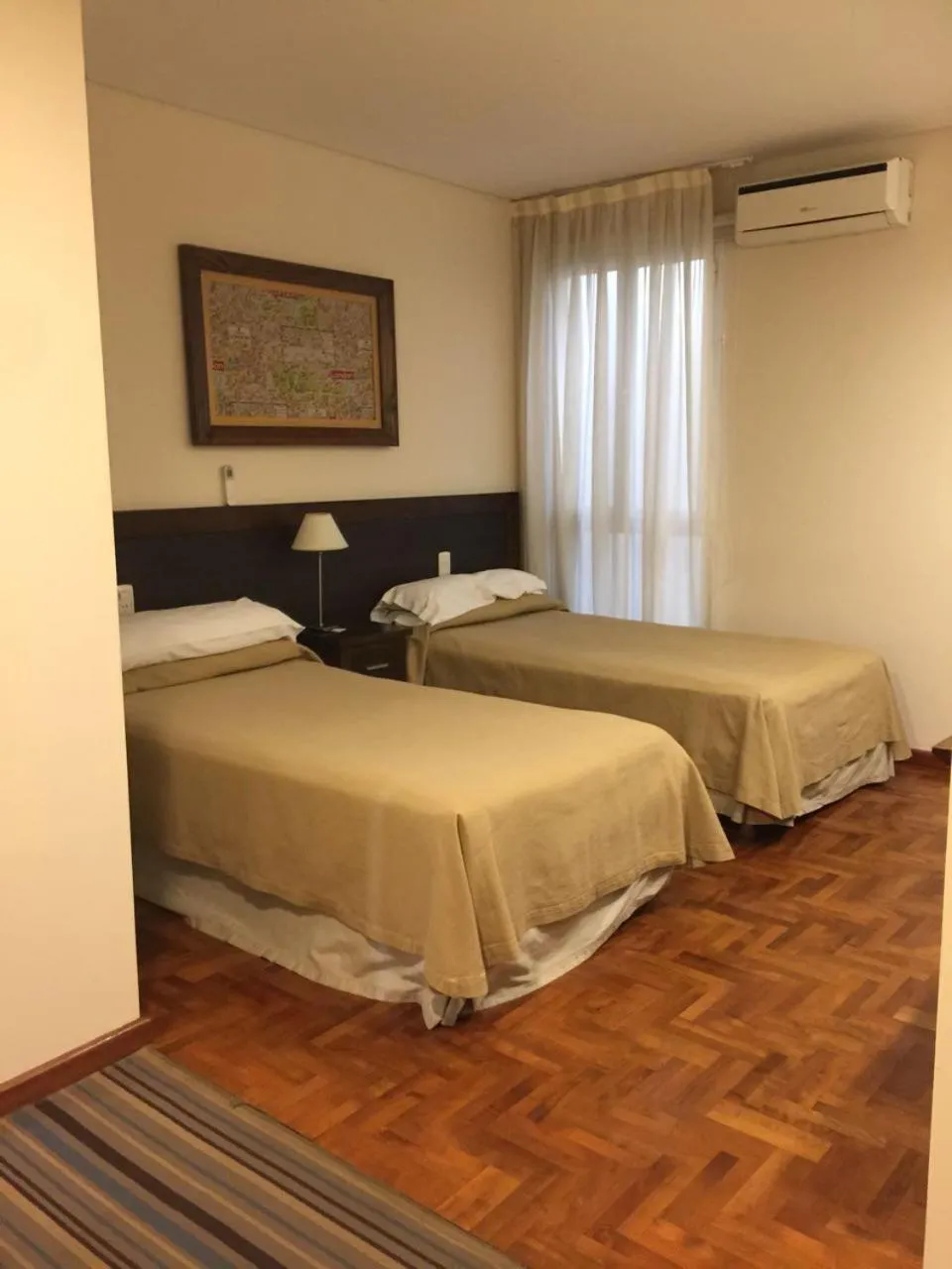 Bed in Hotel Cervantes