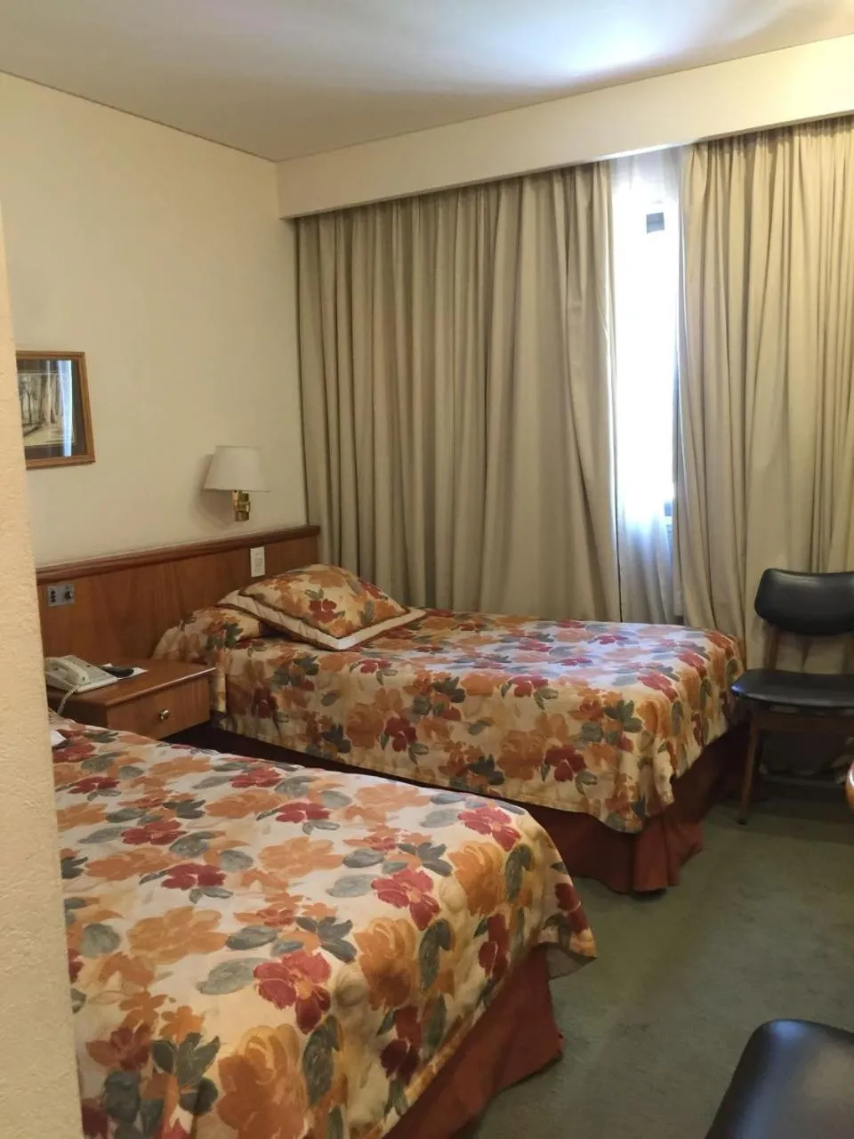 Bed in Hotel Cervantes