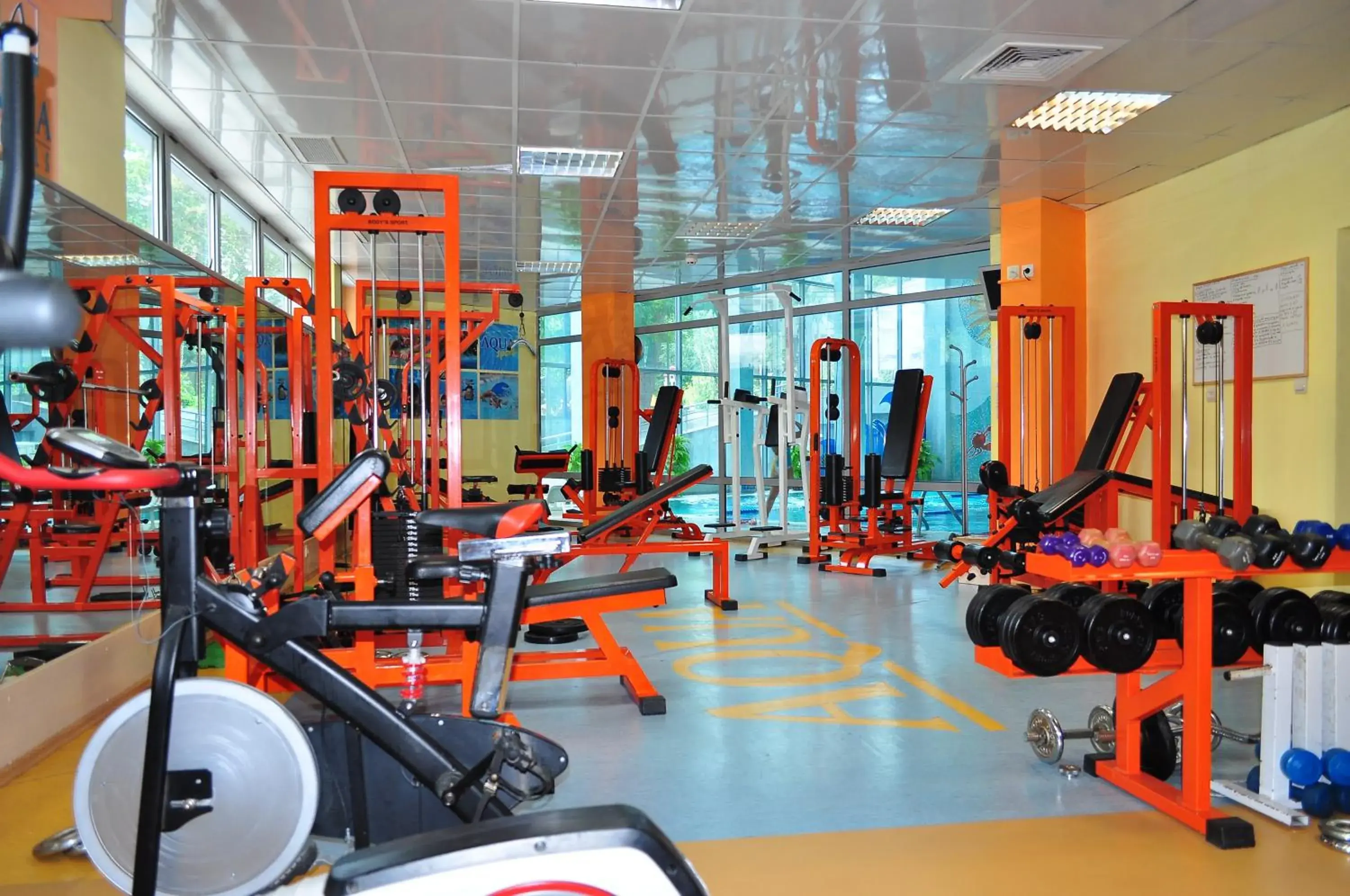 Fitness centre/facilities in Aqua Hotel Fitness centre/facilities in Aqua Hotel