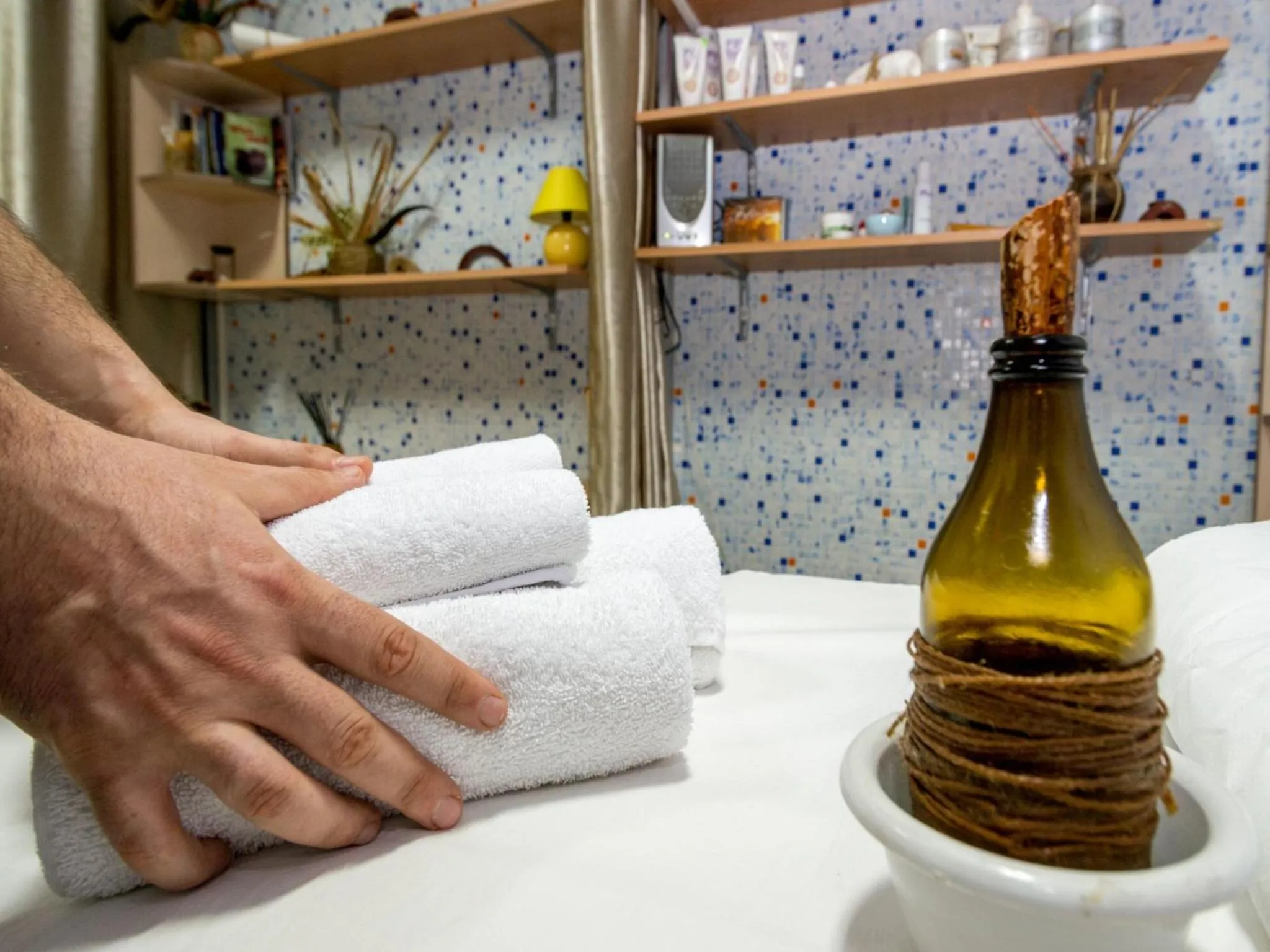 Massage in Aqua Hotel