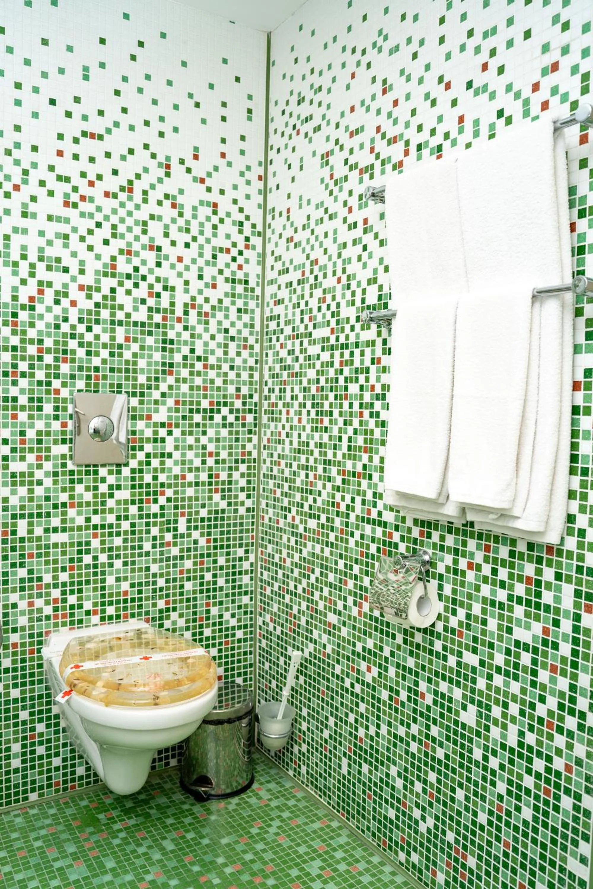 Bathroom in Aqua Hotel