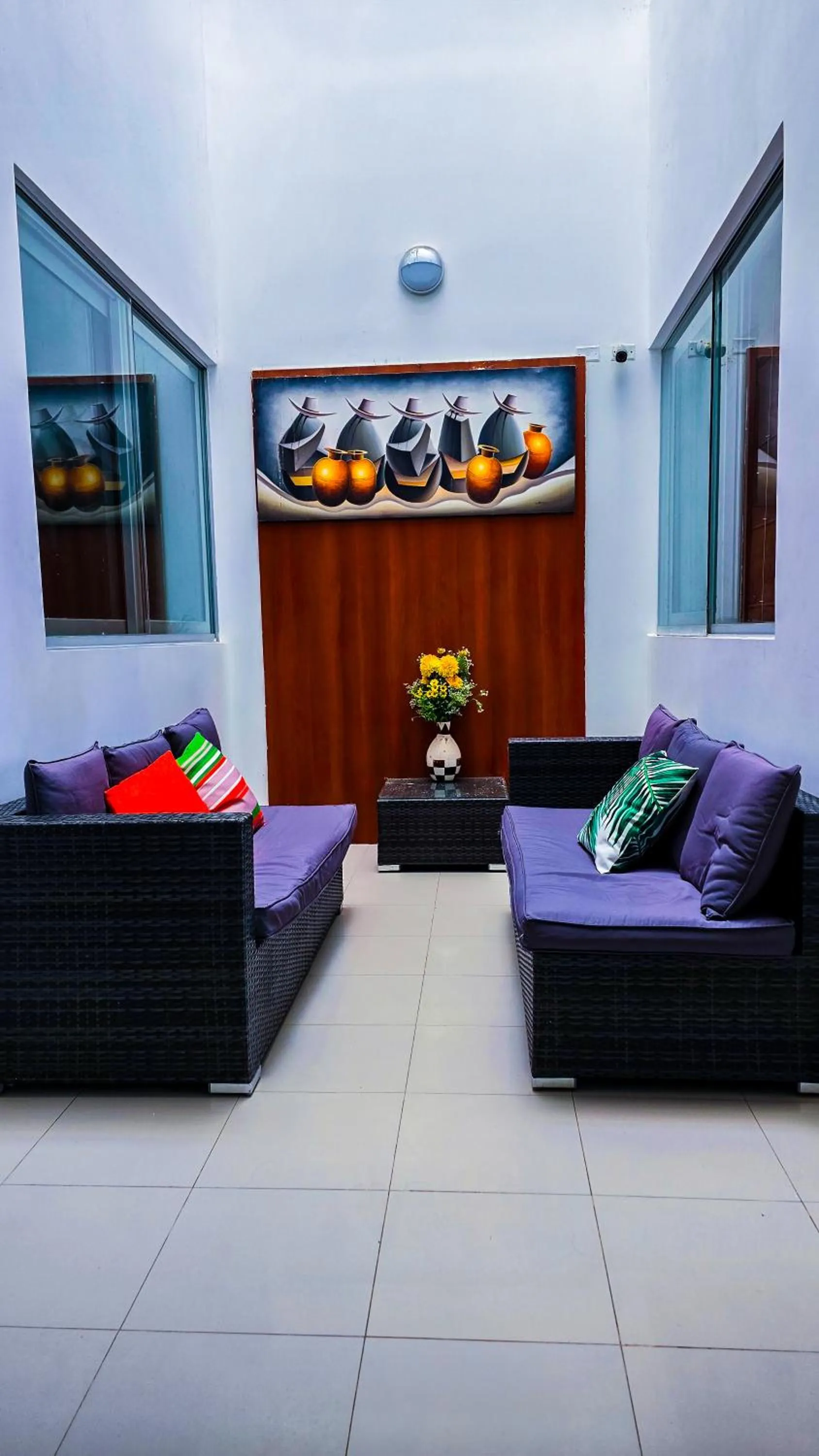 Living room in Hotel Riviera Inka Paracas