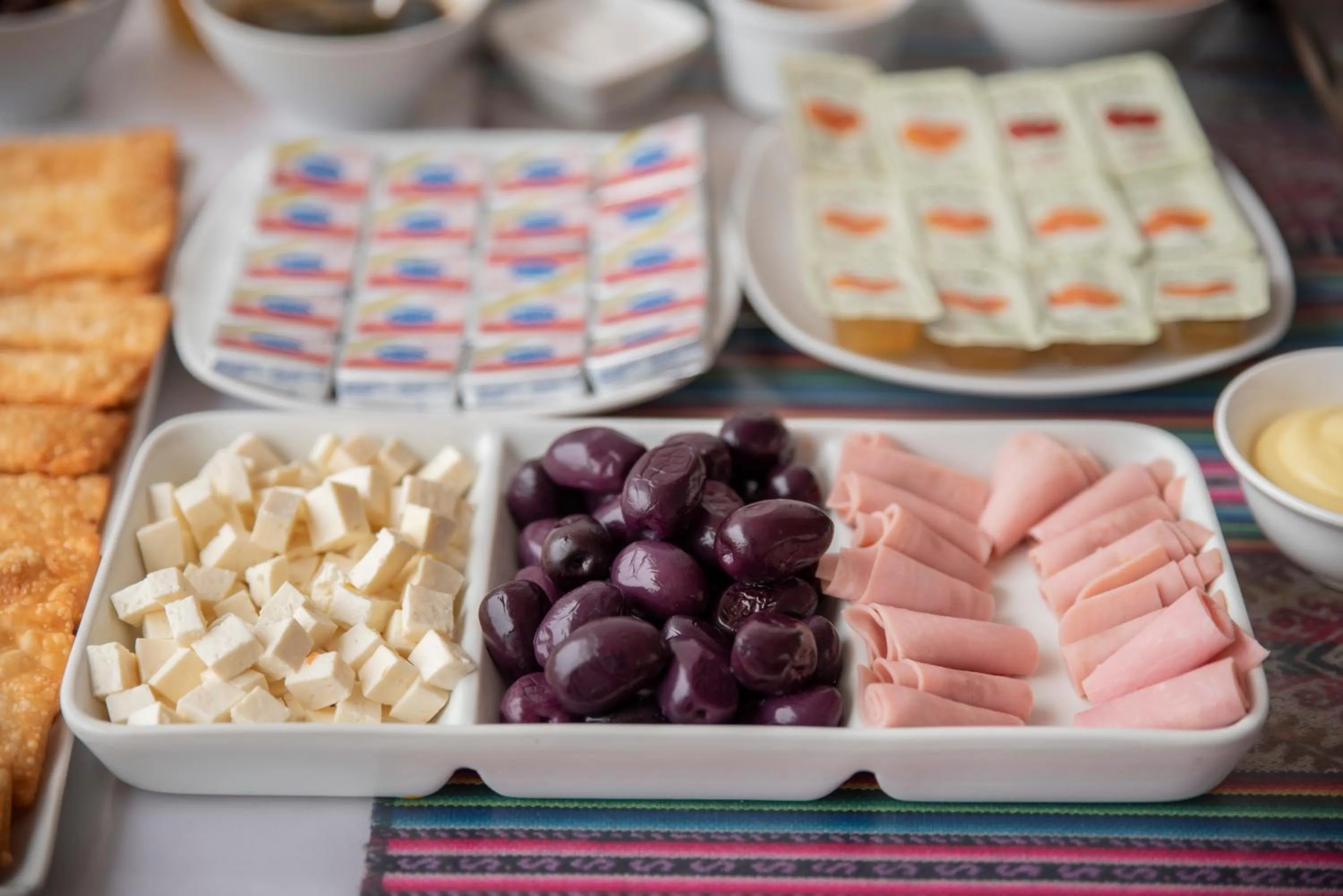 Buffet breakfast in Hotel Riviera Inka Paracas