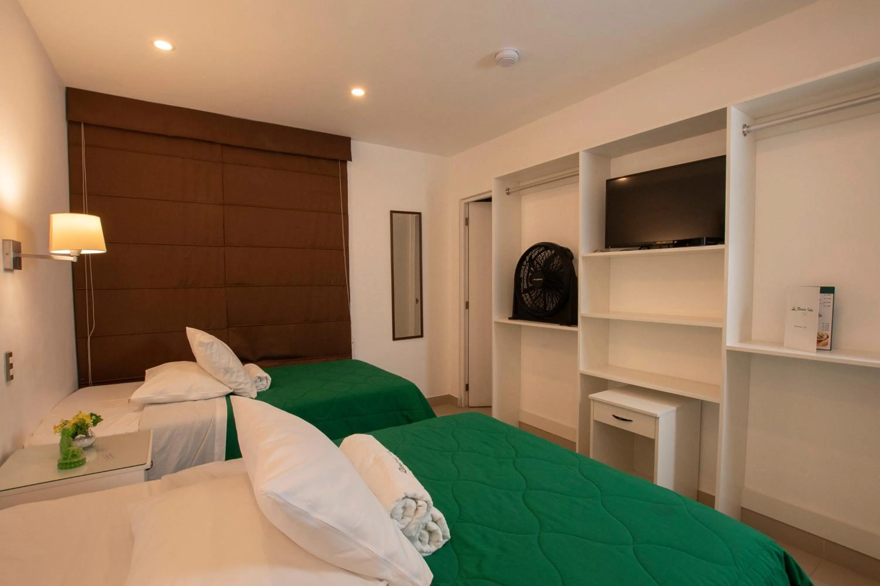 Bed in Hotel Riviera Inka Paracas