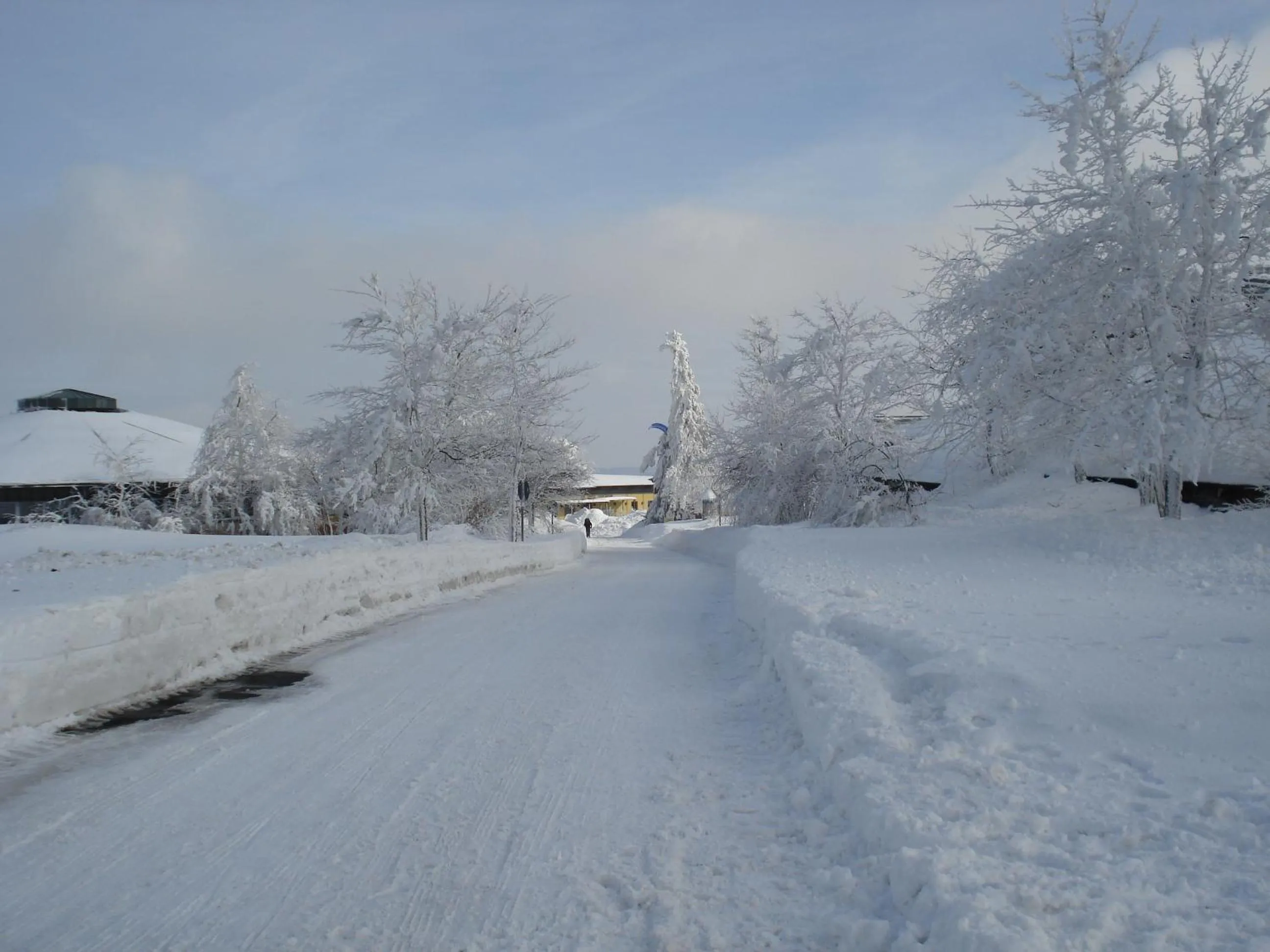 Skiing in Gästehaus Hochrhönblick