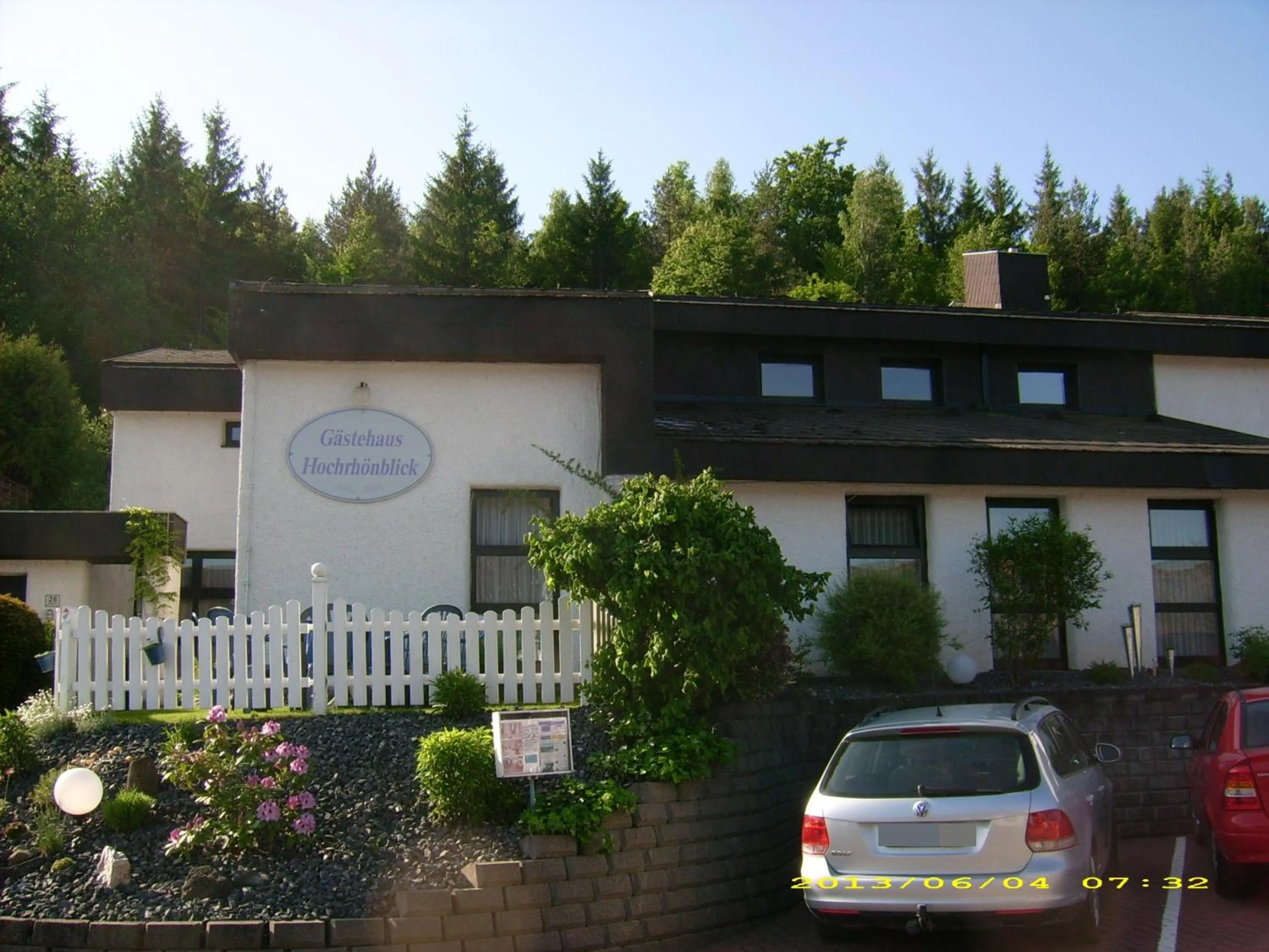 Property building in Gästehaus Hochrhönblick