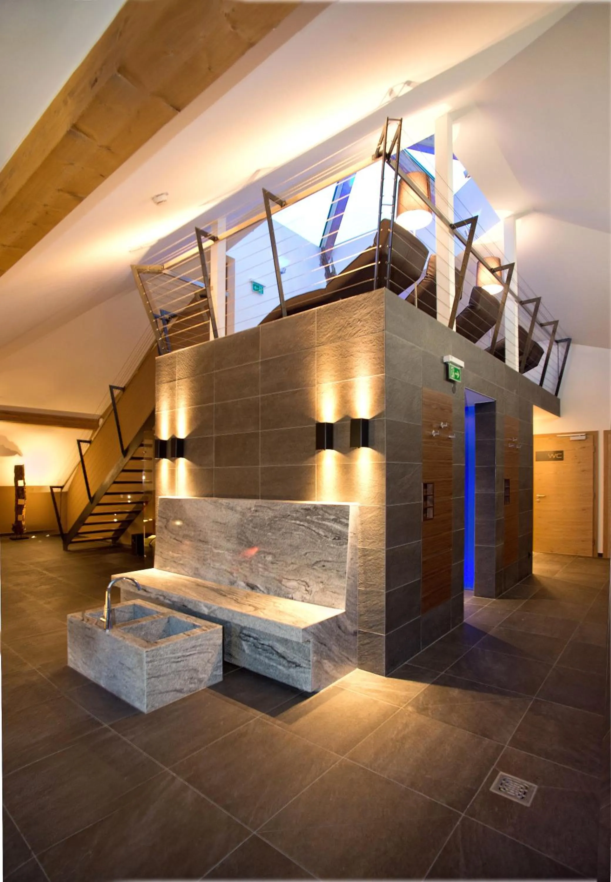 Spa and wellness centre/facilities in Hotel Garni Fimba