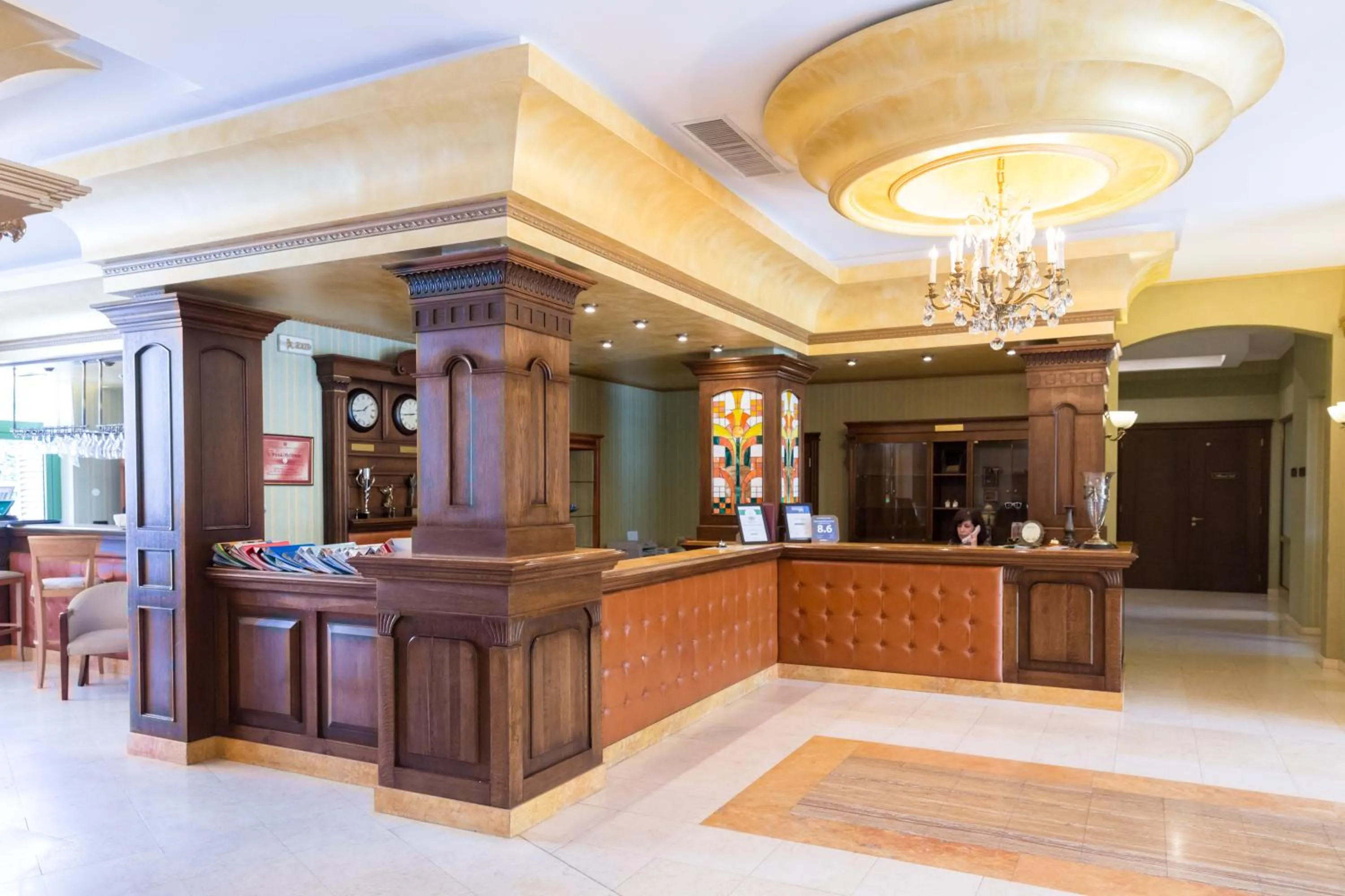 Lobby or reception in Romance Hotel and Family Suites