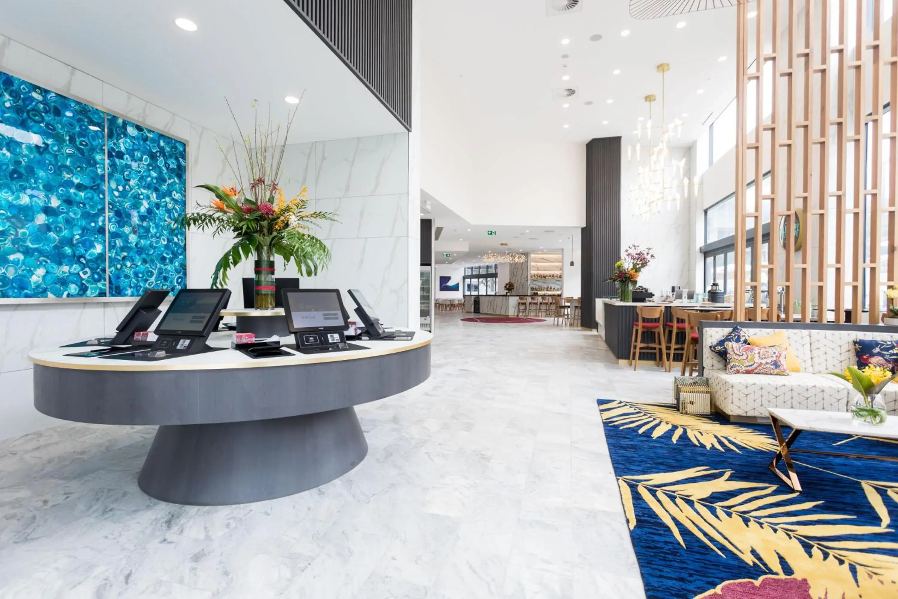 Lobby or reception in Ruby Gold Coast by CLLIX Lobby or reception in Ruby Gold Coast by CLLIX