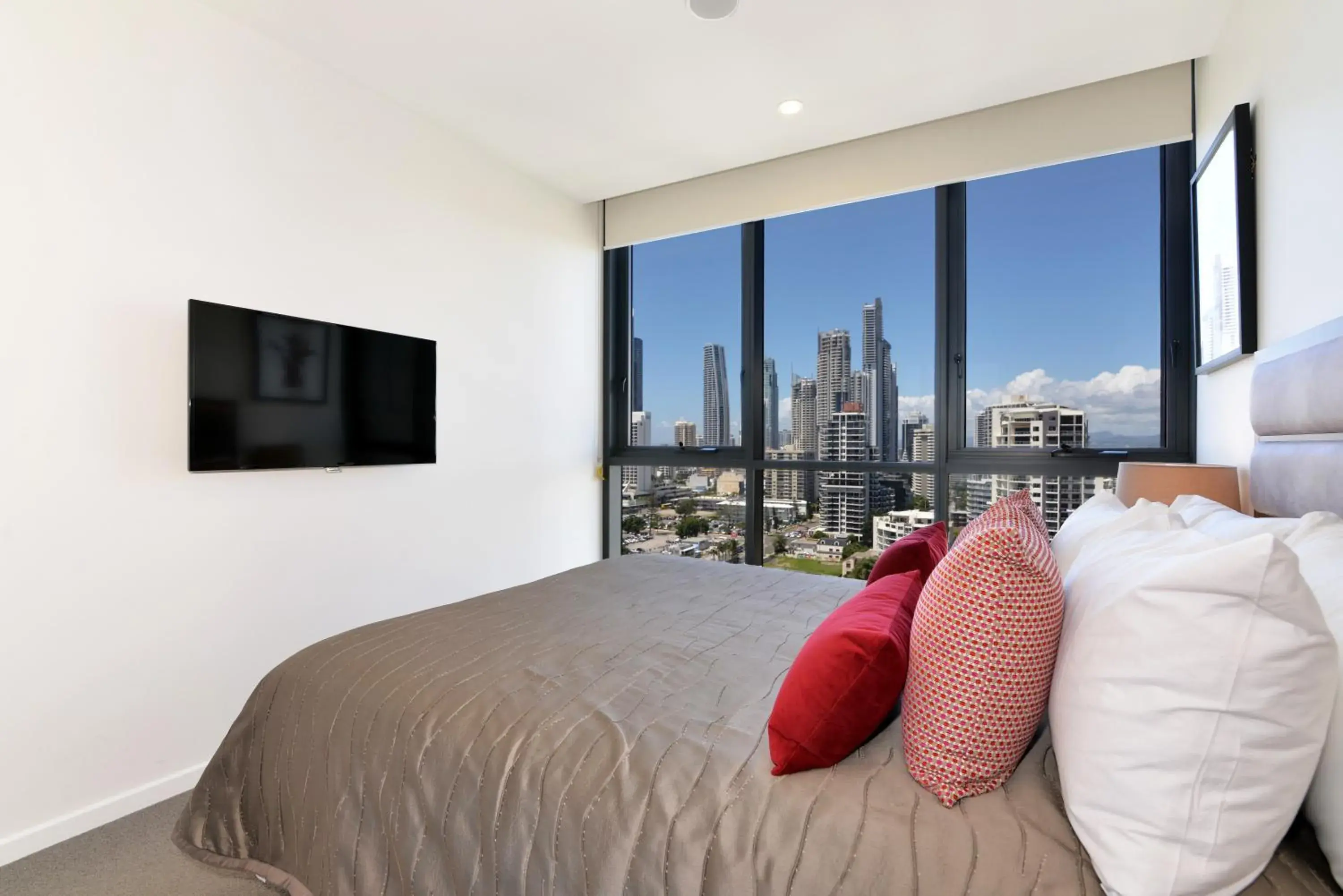 Photo of the whole room, Bed in Ruby Gold Coast by CLLIX Photo of the whole room, Bed in Ruby Gold Coast by CLLIX