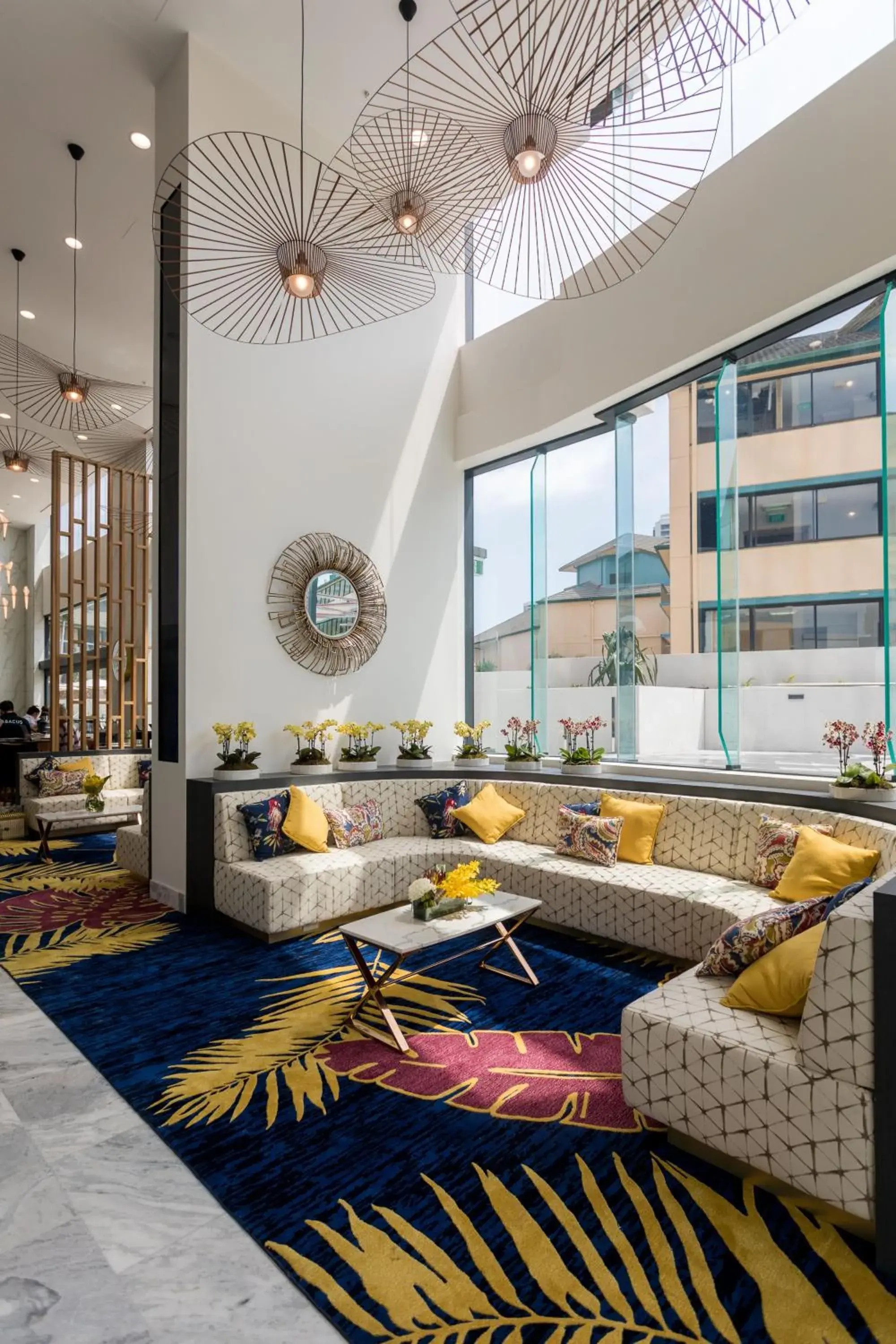 Lobby or reception in Ruby Gold Coast by CLLIX Lobby or reception in Ruby Gold Coast by CLLIX