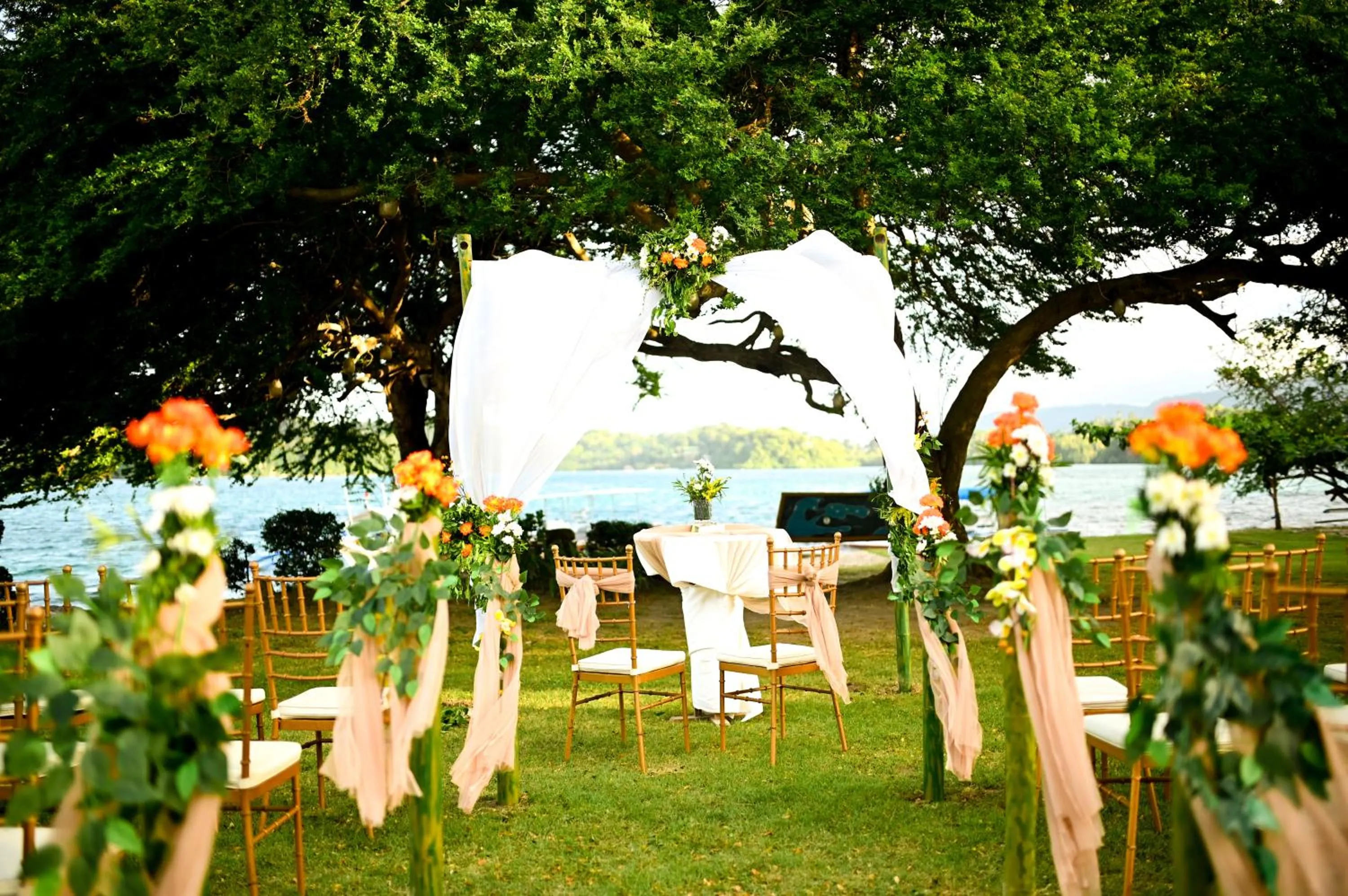 Garden view in Fridays Puerto Galera