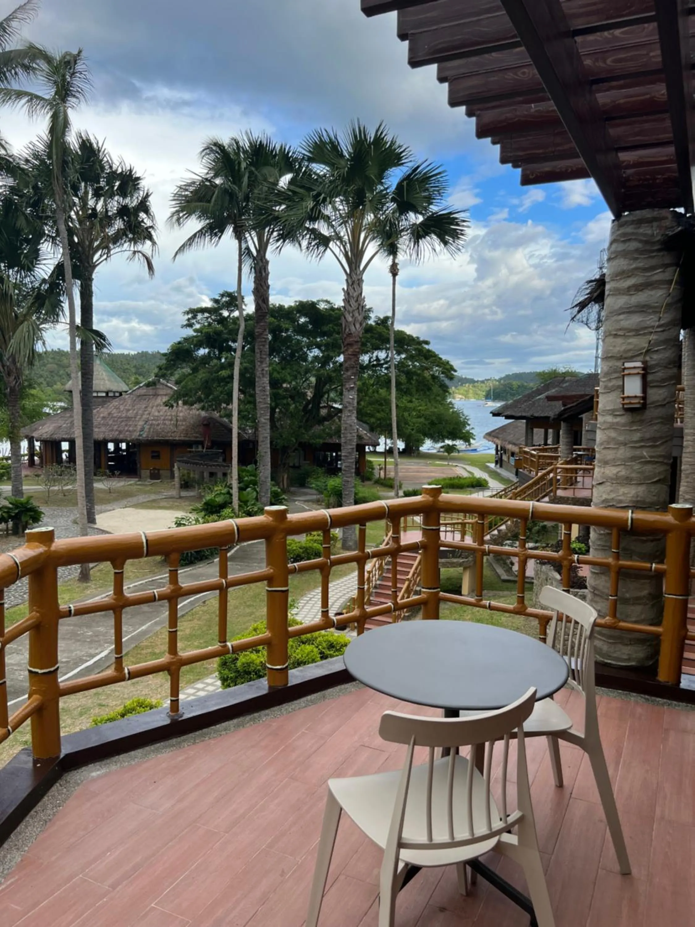 Balcony/Terrace in Fridays Puerto Galera