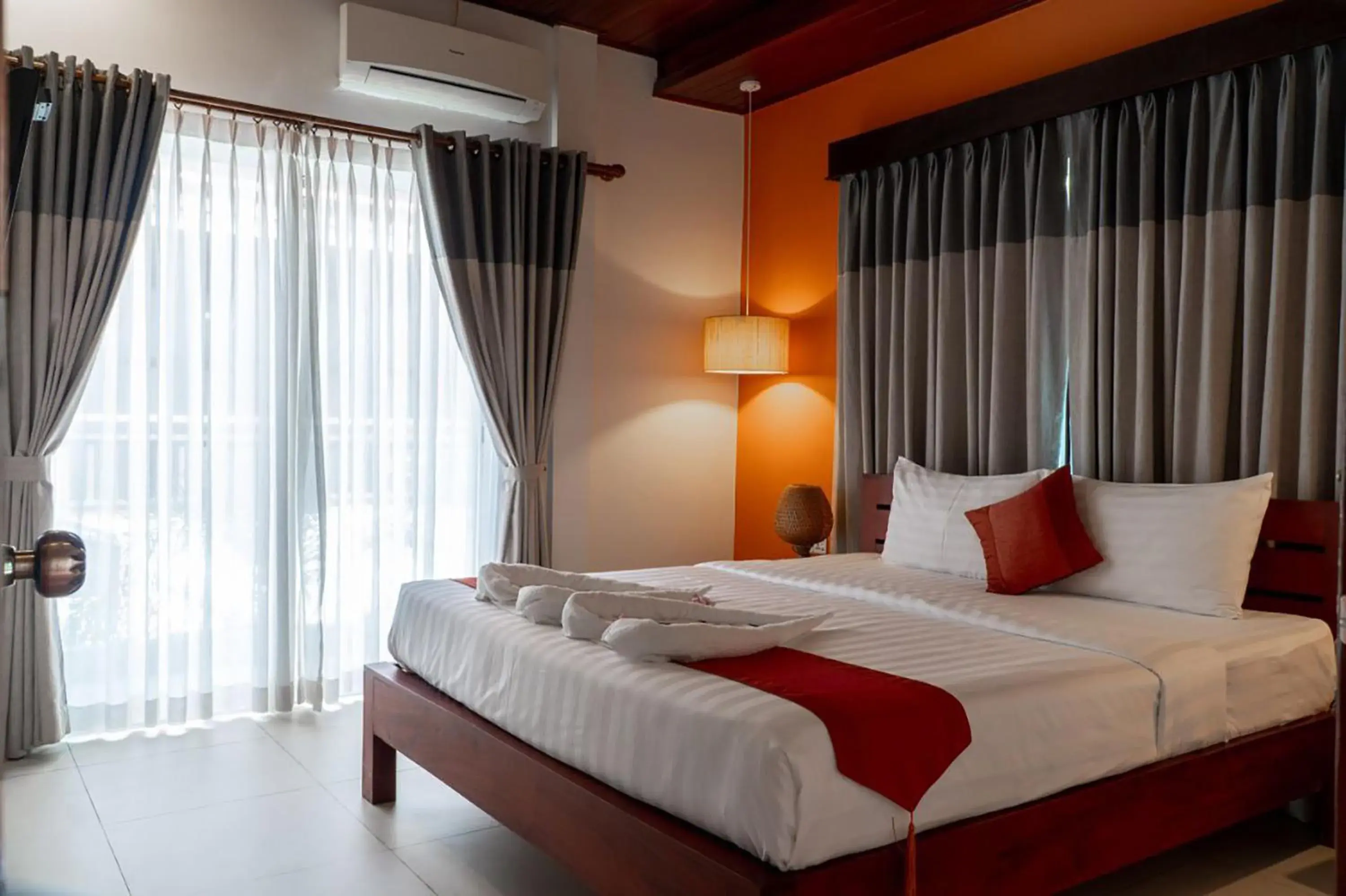 Bedroom, Bed in Lavender Angkor Boutique Bedroom, Bed in Lavender Angkor Boutique