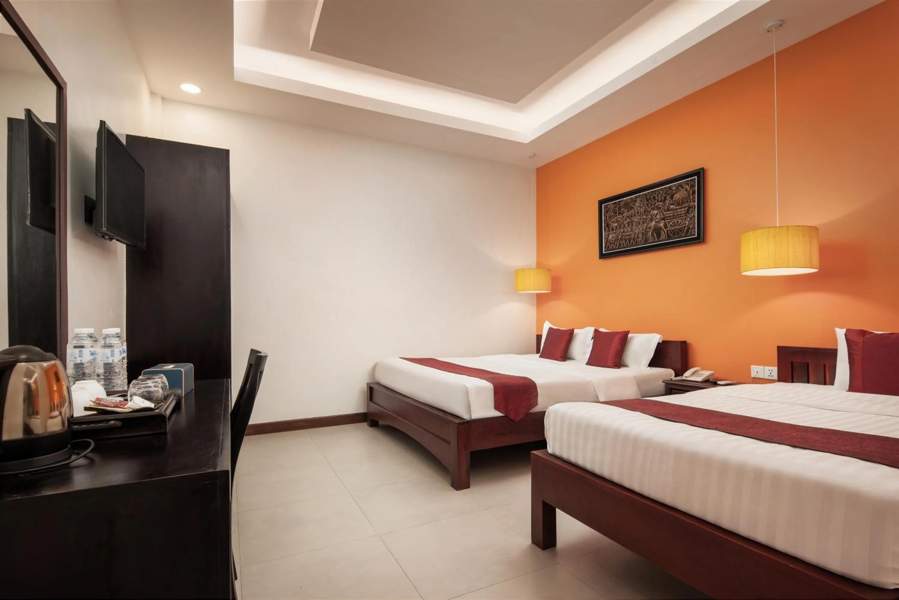 Bed in Lavender Angkor Boutique