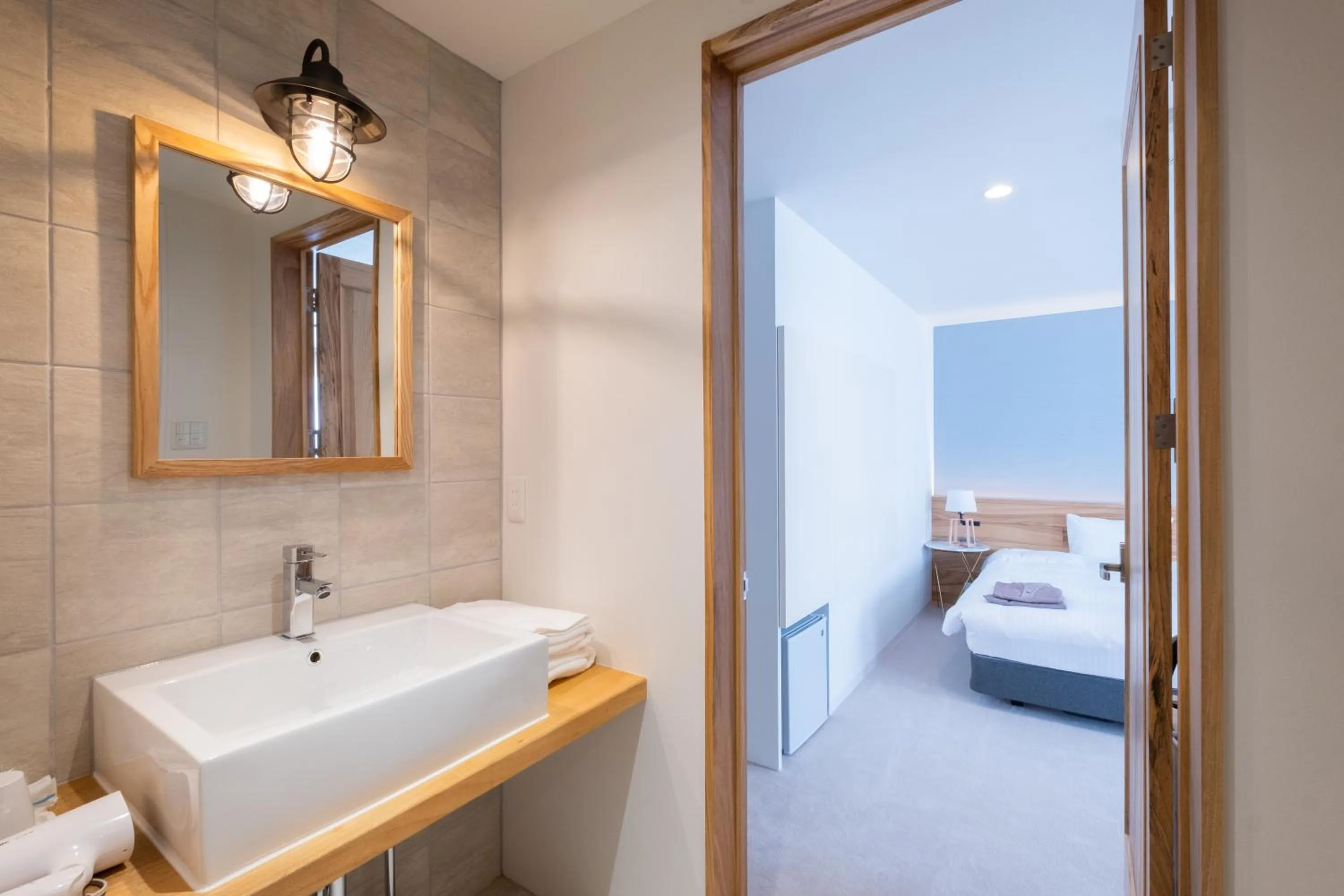 Bathroom, Bed in SERENDIP HOTEL GOTO