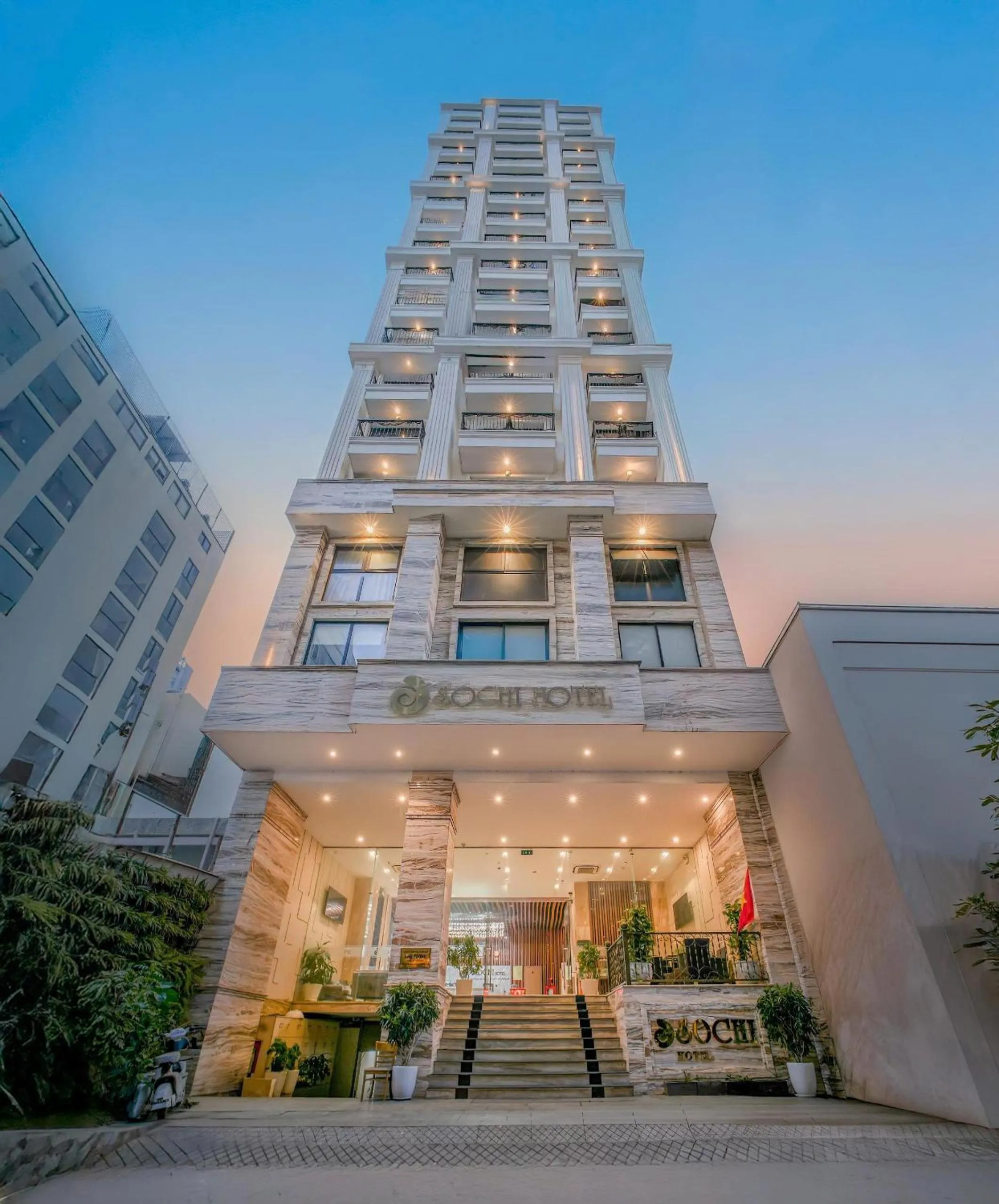 Property building in Sochi Hotel