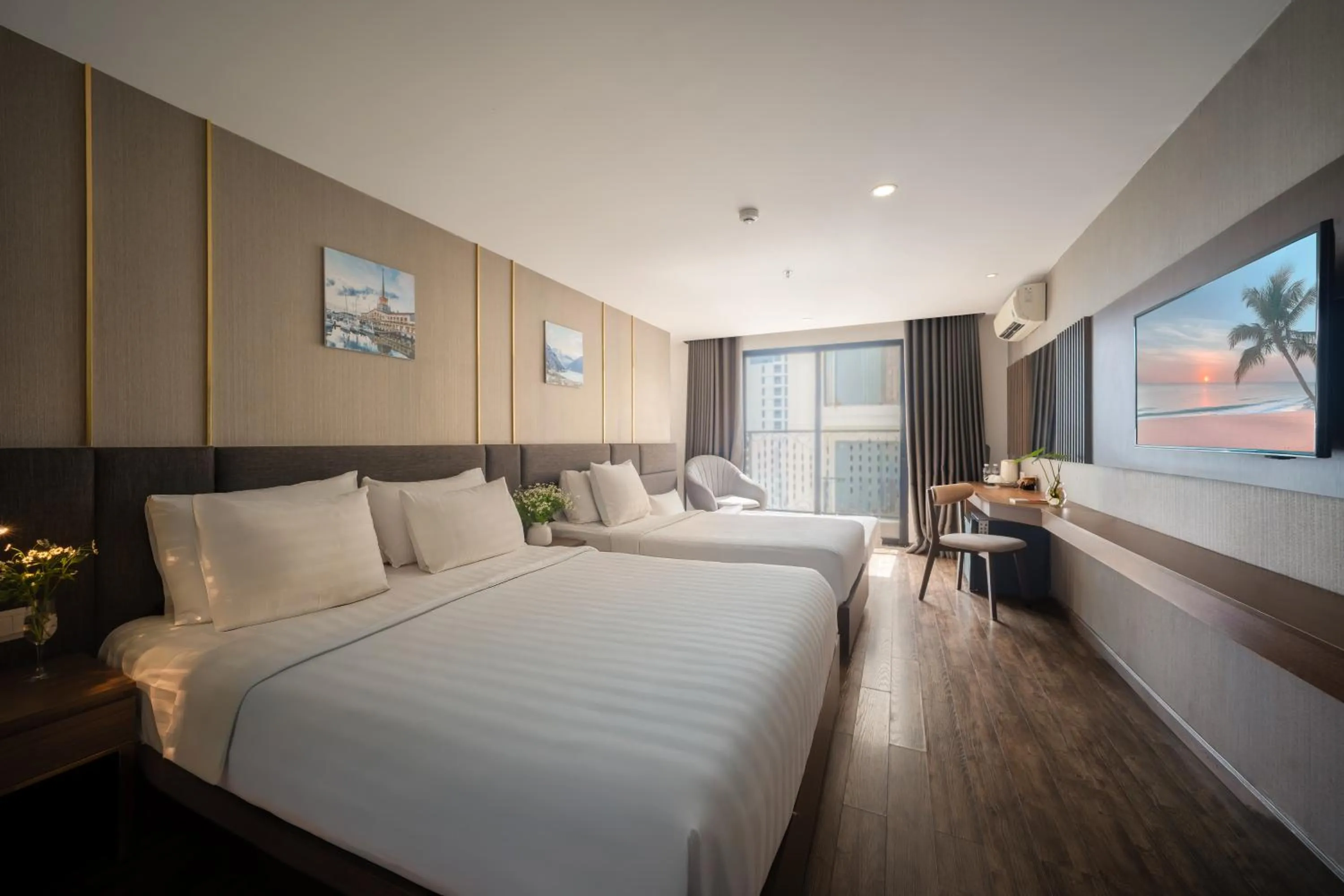 Photo of the whole room, Bed in Sochi Hotel