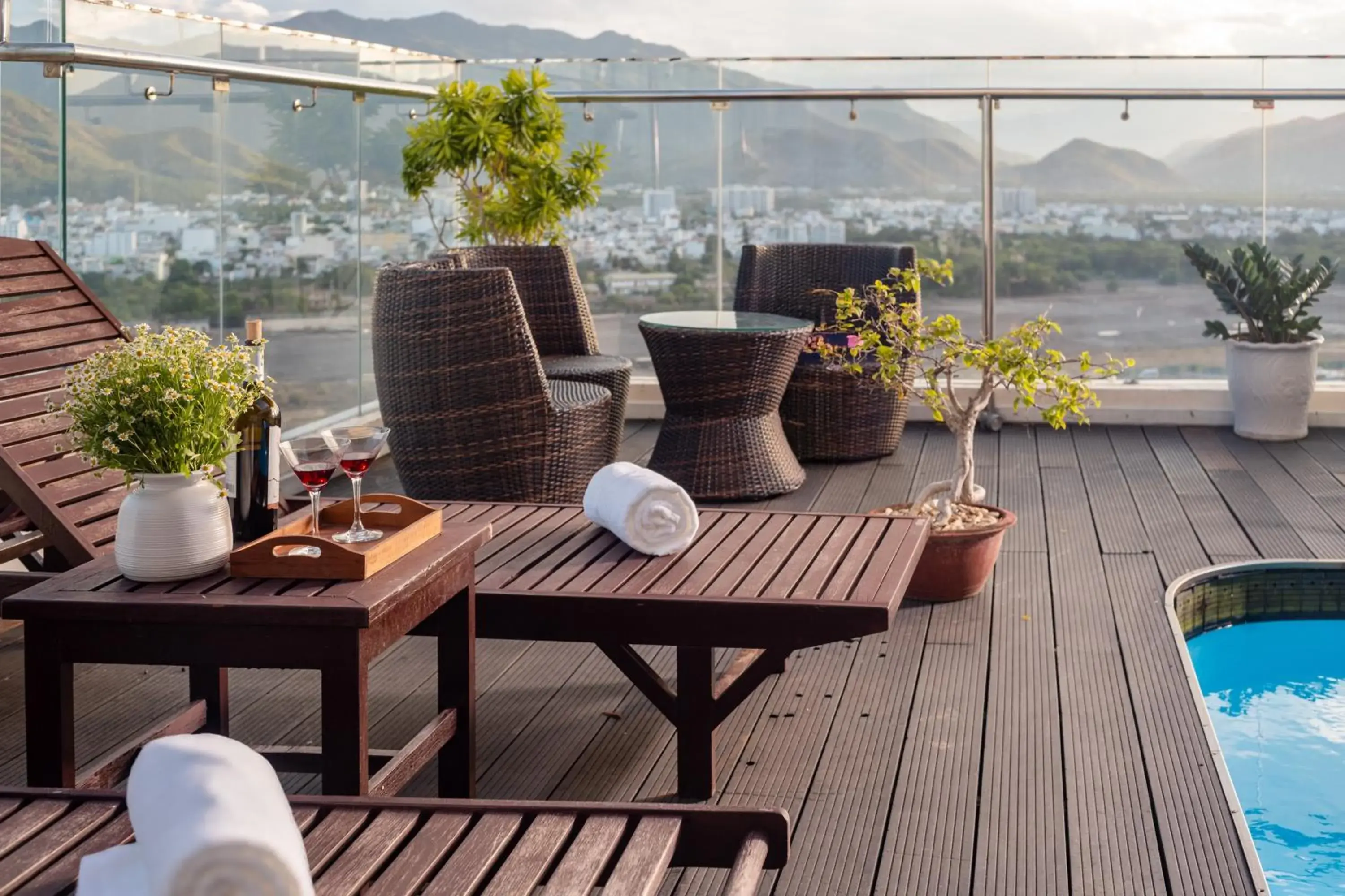 Swimming pool in Sochi Hotel Swimming pool in Sochi Hotel