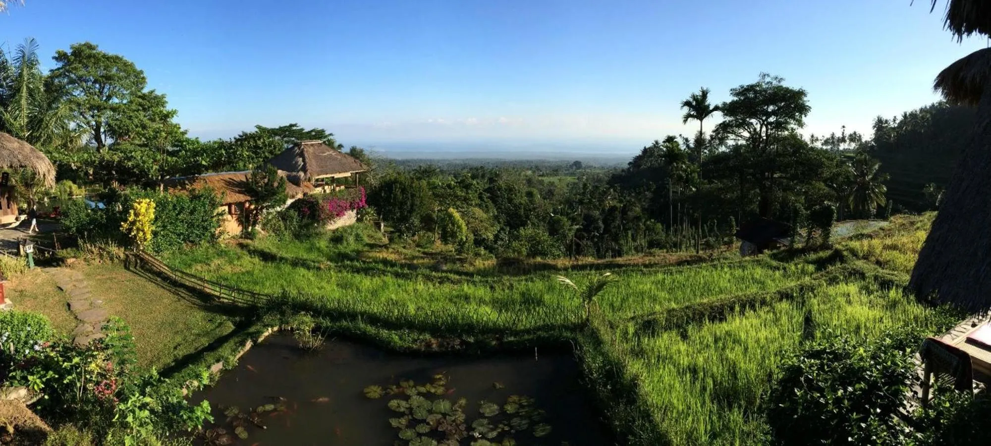 Sea view in Rinjani Mountain Garden