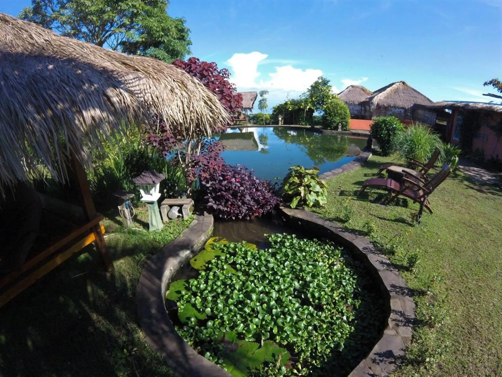 Patio in Rinjani Mountain Garden