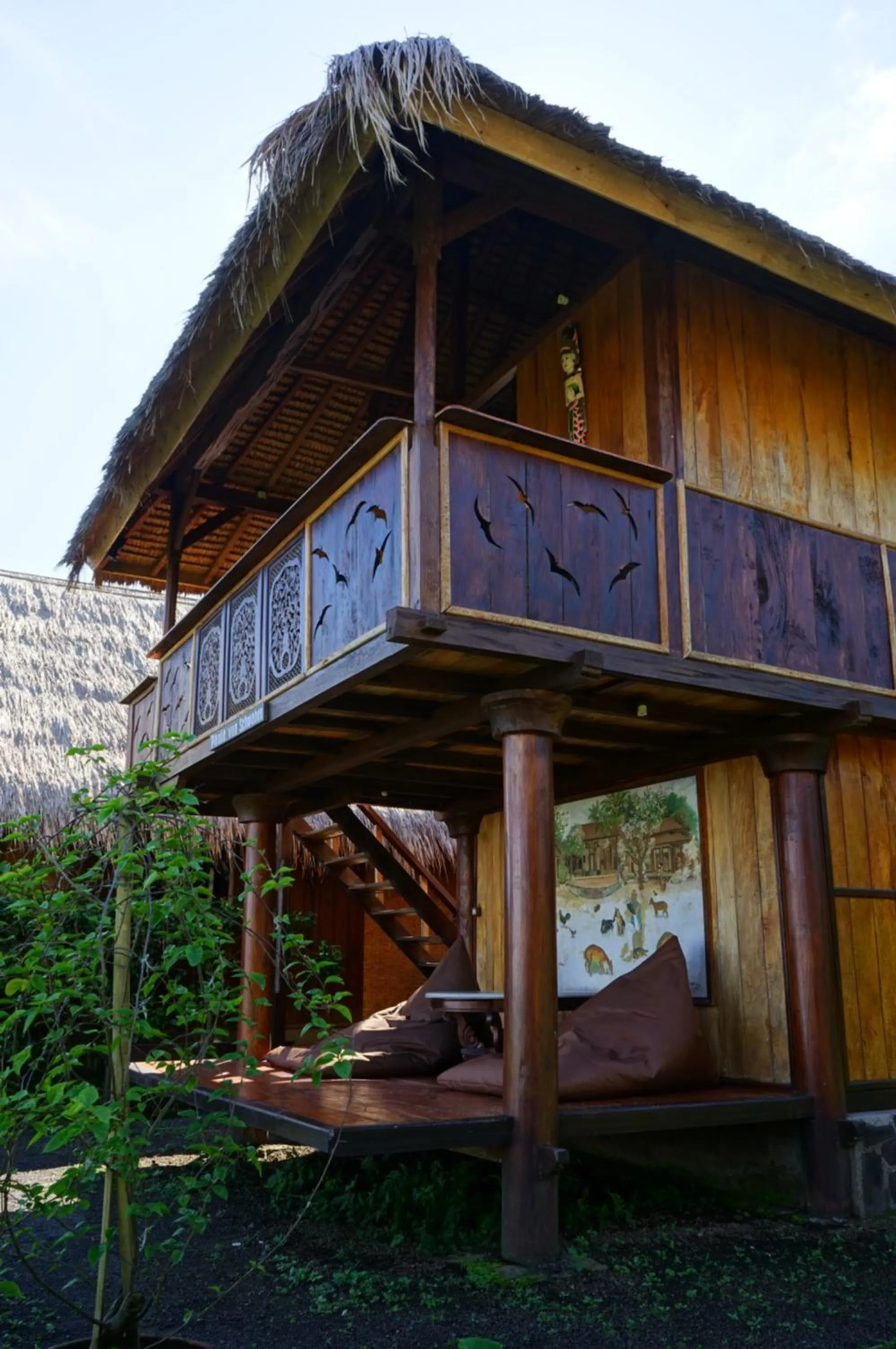 Facade/entrance in Rinjani Mountain Garden