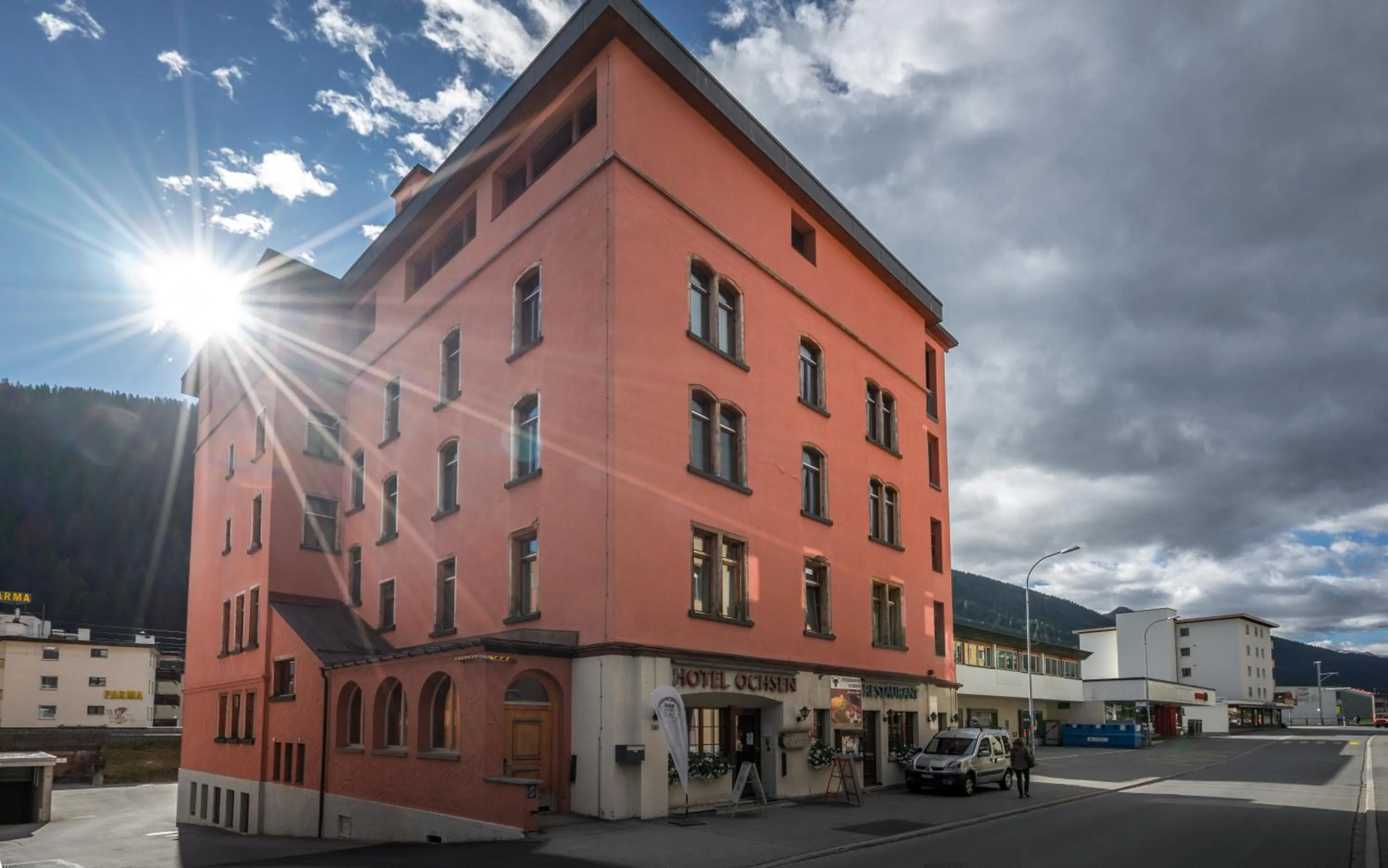 Facade/entrance in Hotel Ochsen by Mountain Hotels
