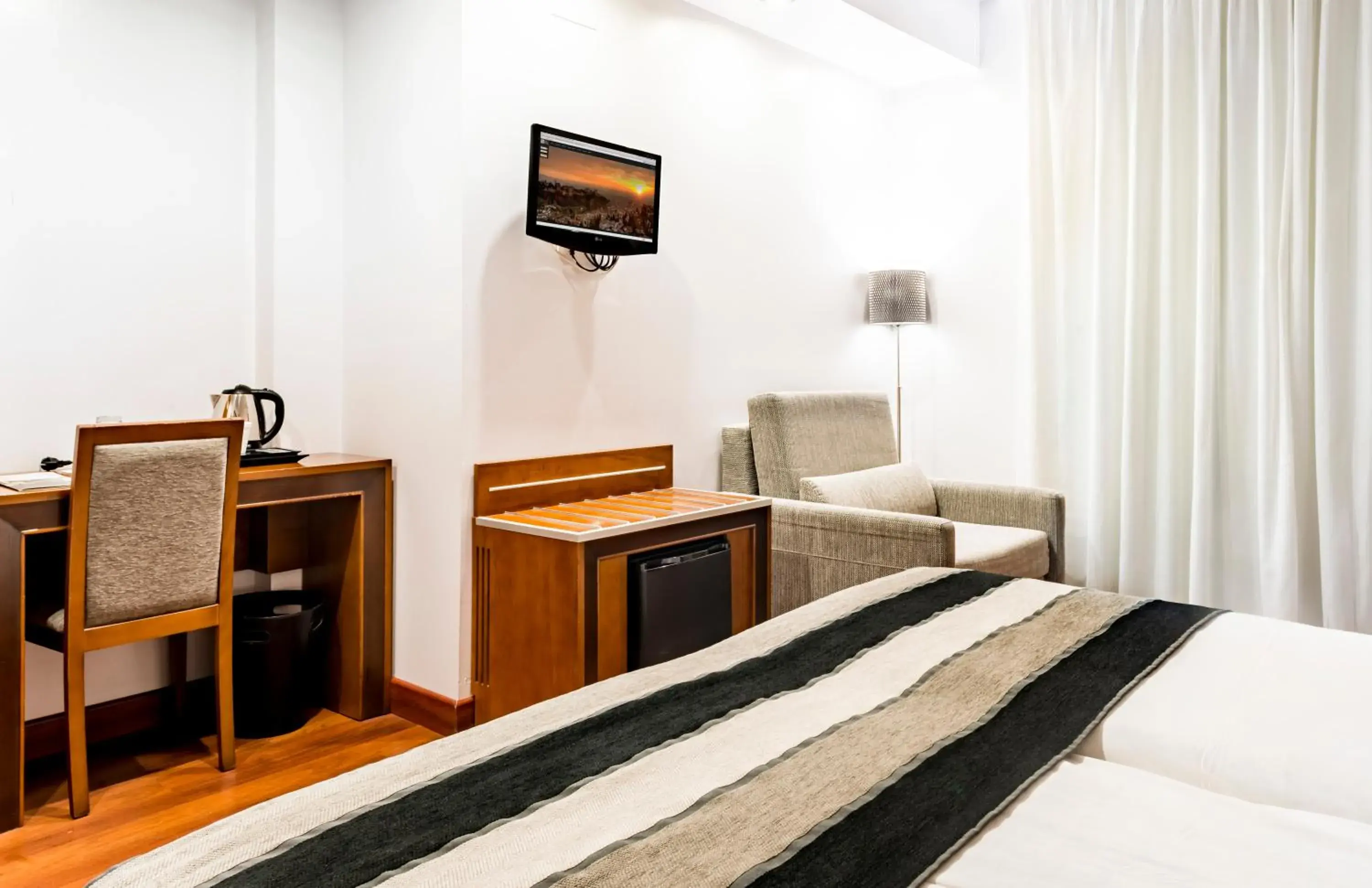 Bed in Monjas del Carmen Hotel Bed in Monjas del Carmen Hotel