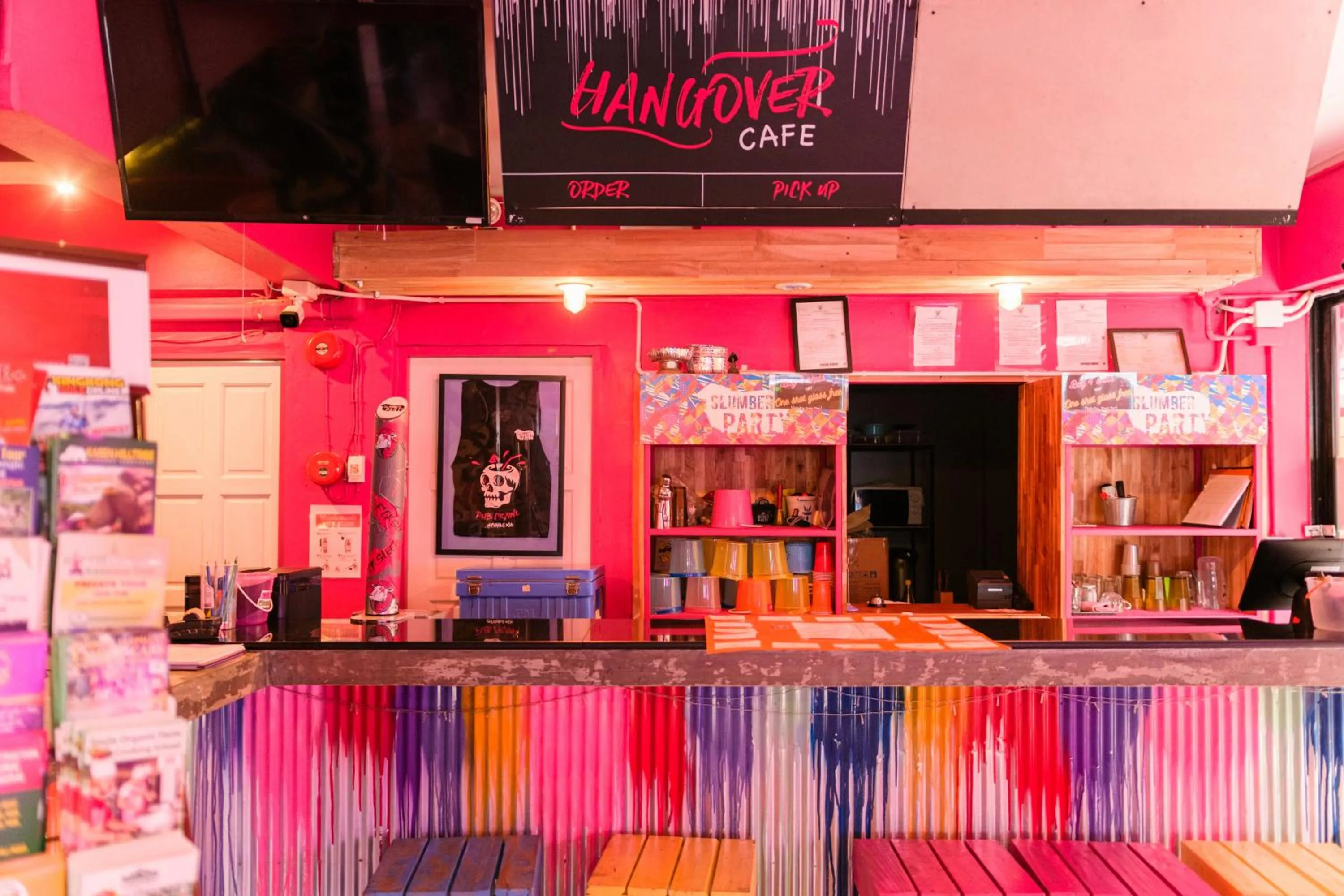 Lounge or bar in Slumber Party Chiang Mai