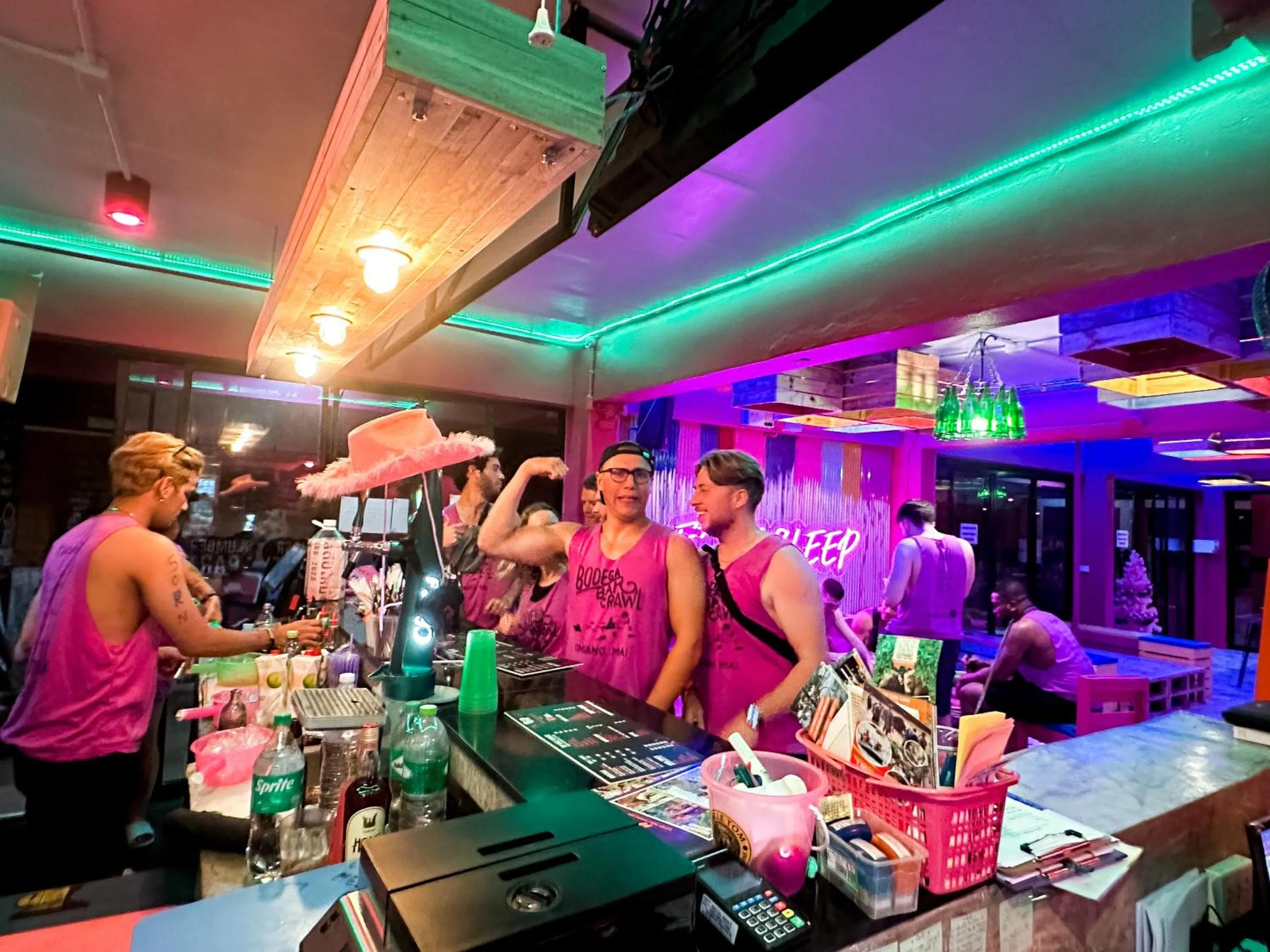 Lobby or reception in Slumber Party Chiang Mai