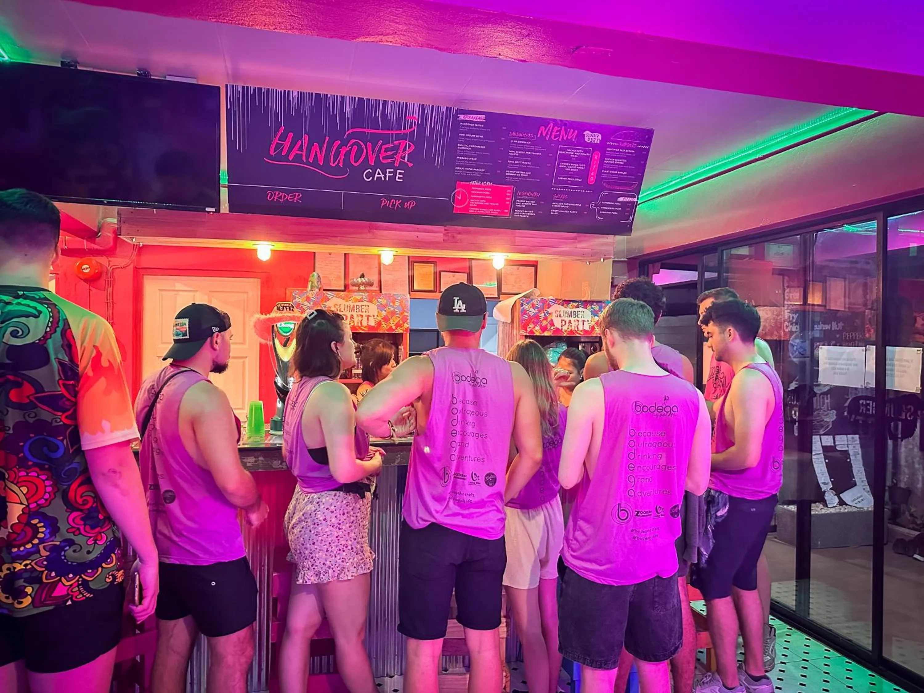 Alcoholic drinks in Slumber Party Chiang Mai