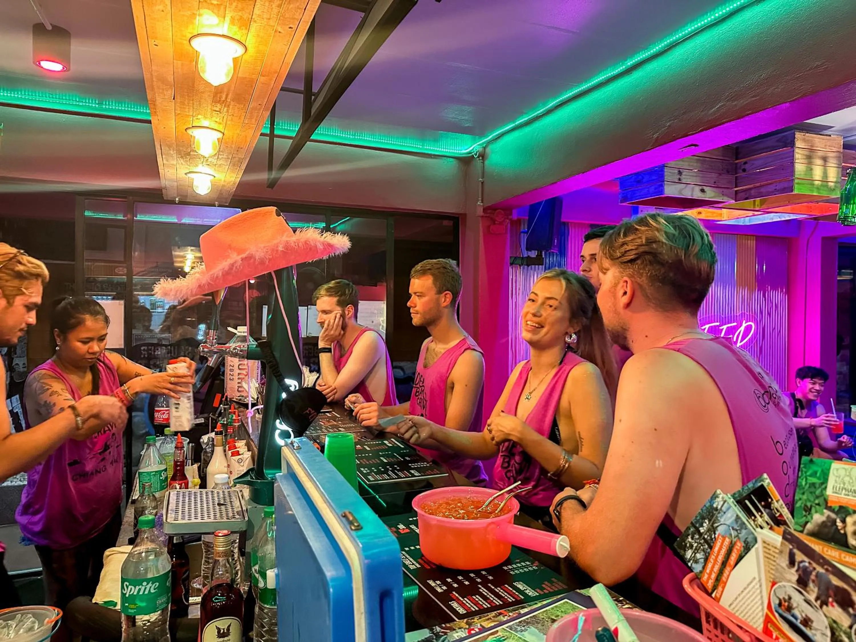 Lounge or bar in Slumber Party Chiang Mai