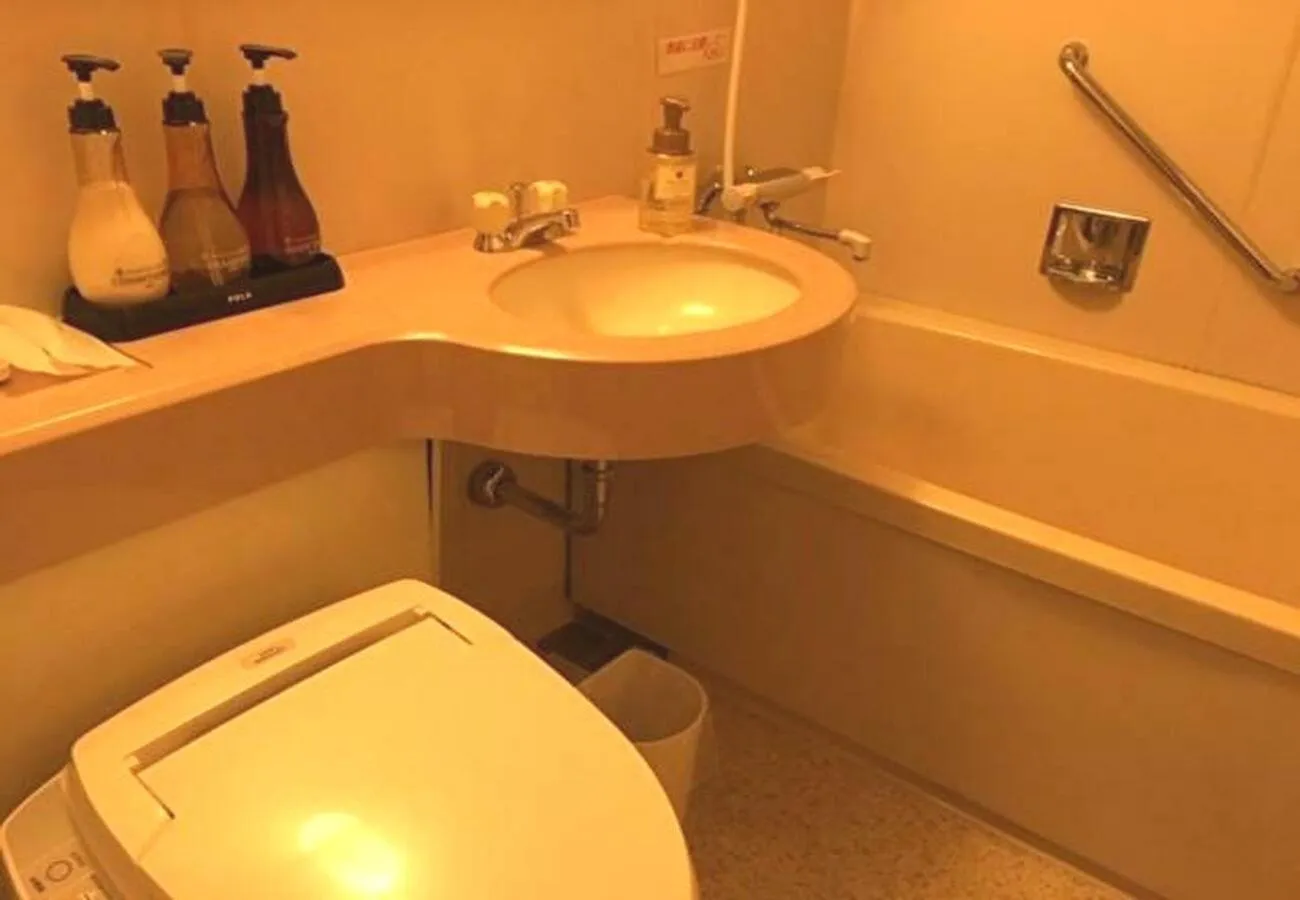 Bathroom in Hotel Tetoraresort Tokachigawa