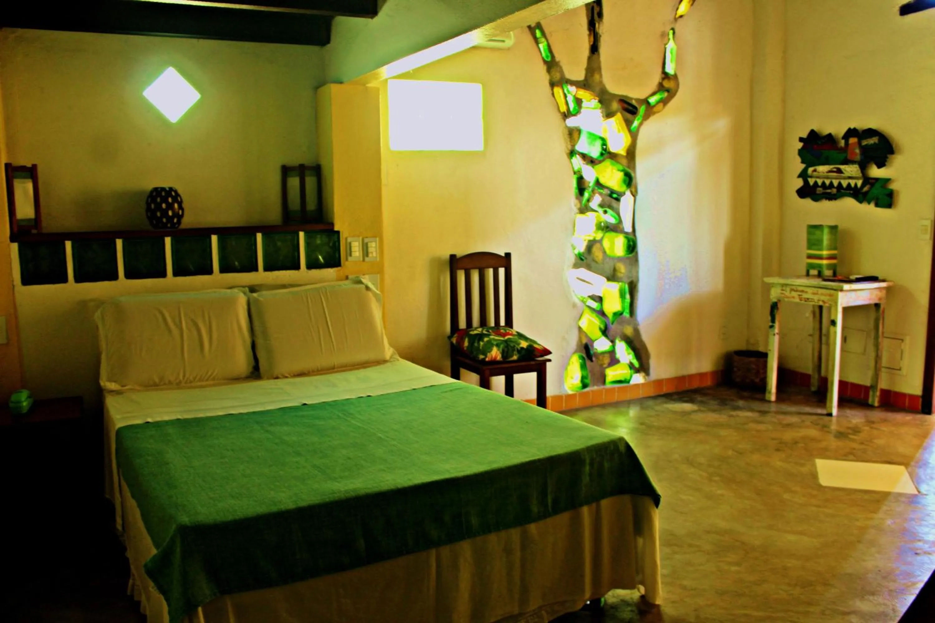 Bed in Art Hotel Aos Sinos Dos Anjos