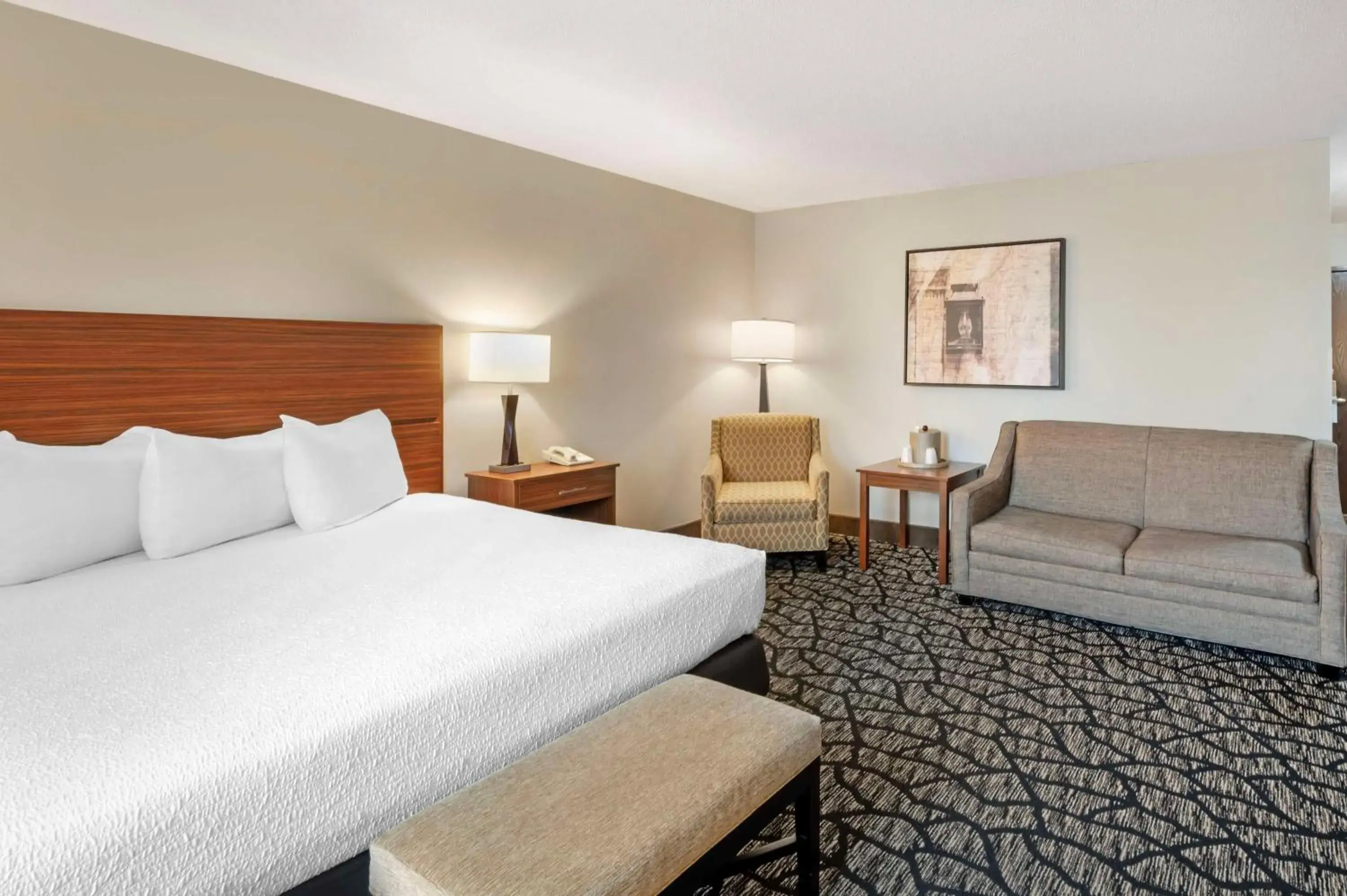 Bedroom, Bed in Best Western Westminster Hotel Bedroom, Bed in Best Western Westminster Hotel