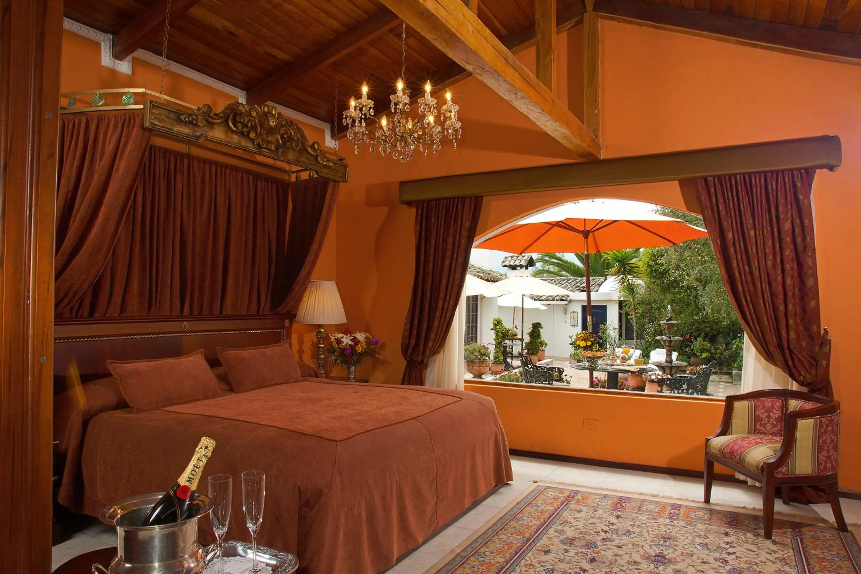 Bed in La Mirage Garden Hotel & Spa