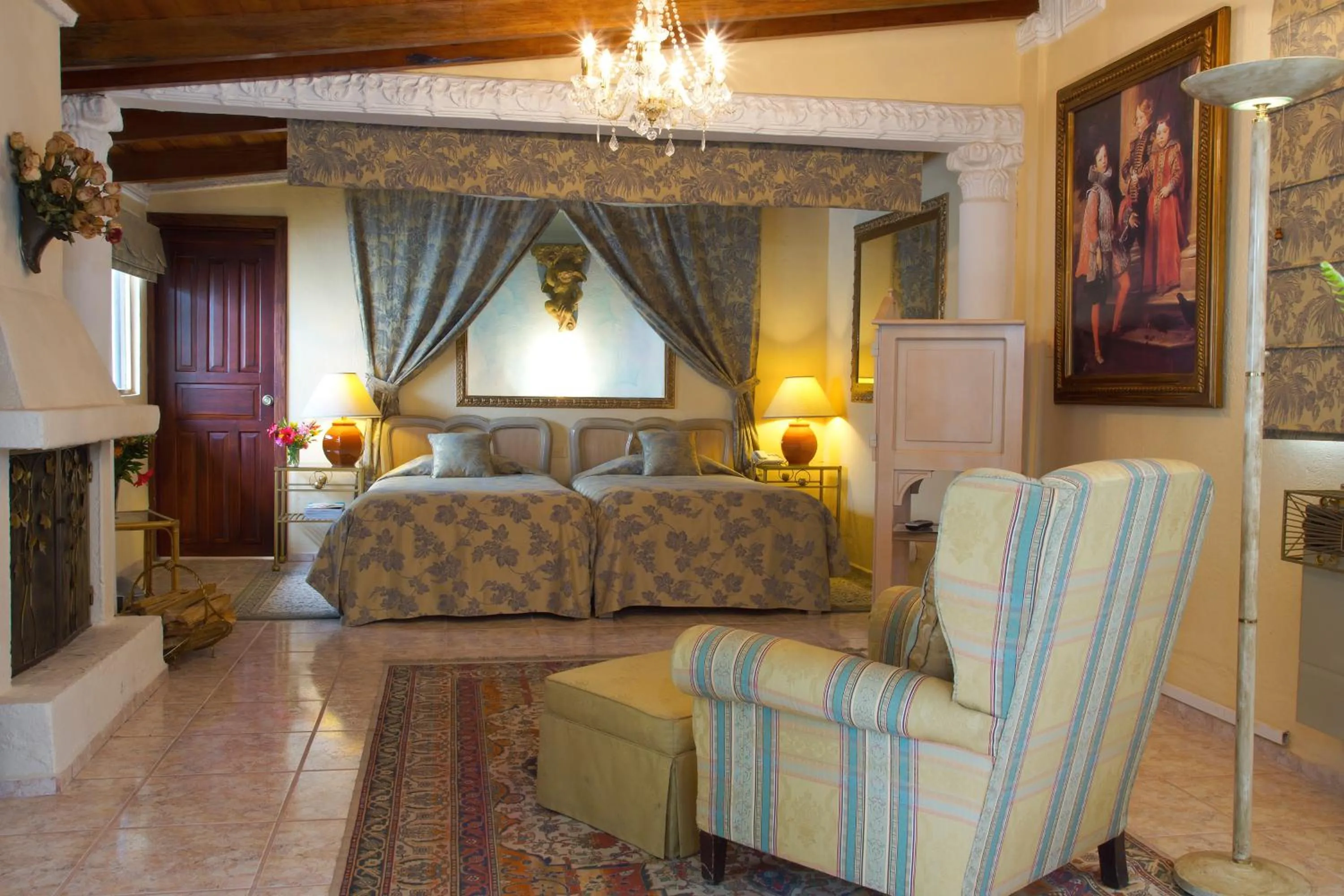 Bed in La Mirage Garden Hotel & Spa