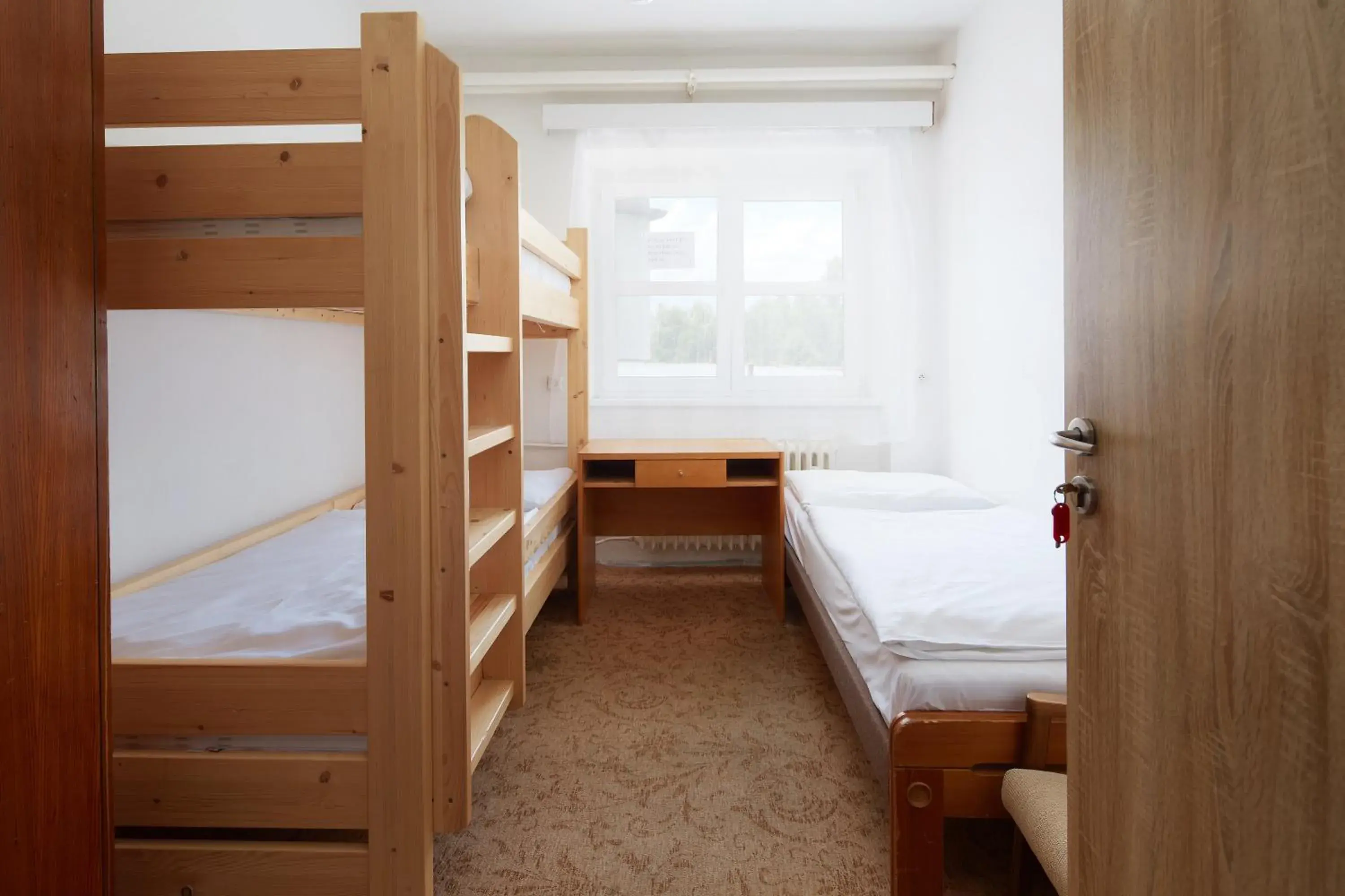 Economy Triple Room with Shared Bathroom in Hotel Medlov Depandance Economy Triple Room with Shared Bathroom in Hotel Medlov Depandance