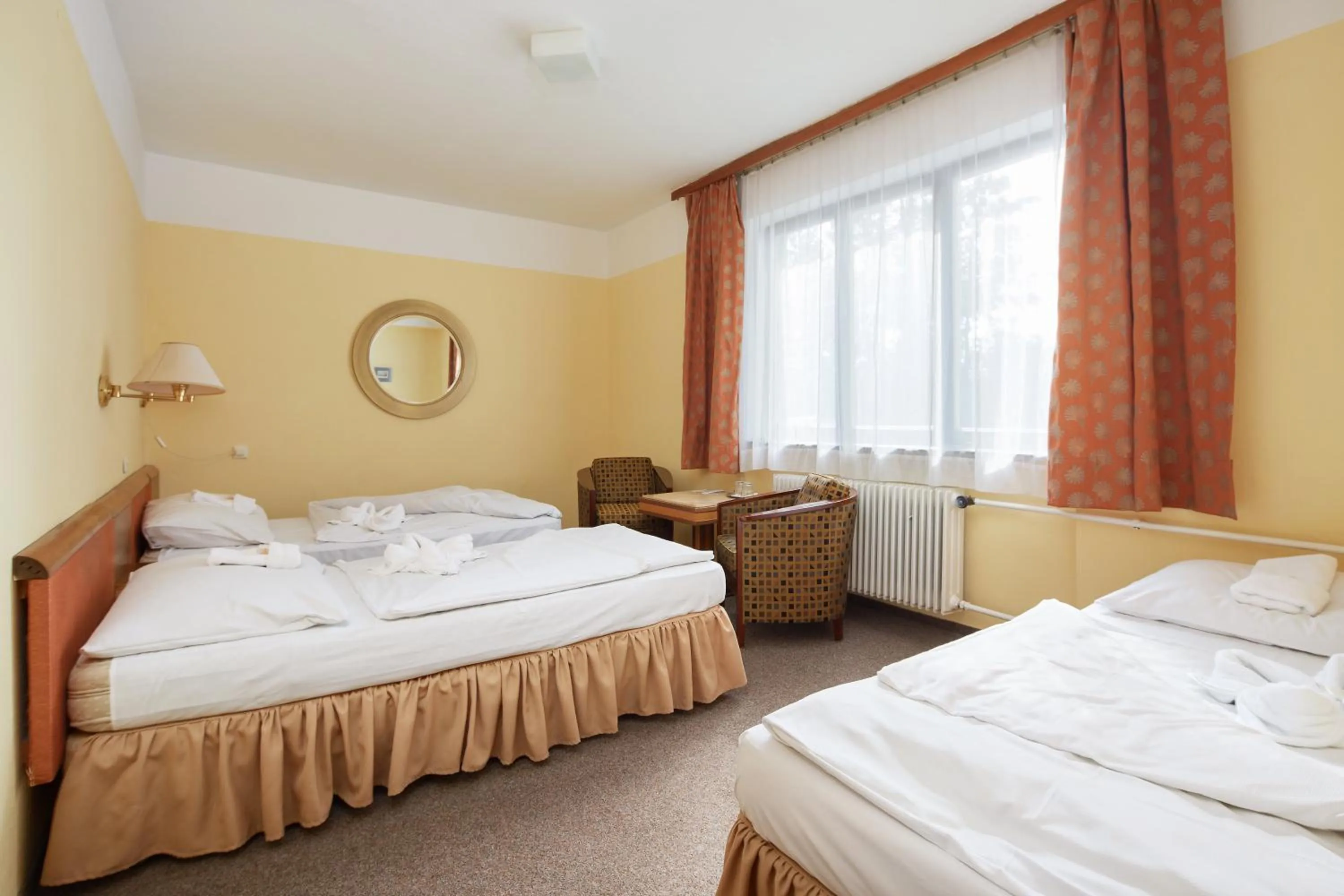 Bedroom, Bed in Hotel Medlov Depandance