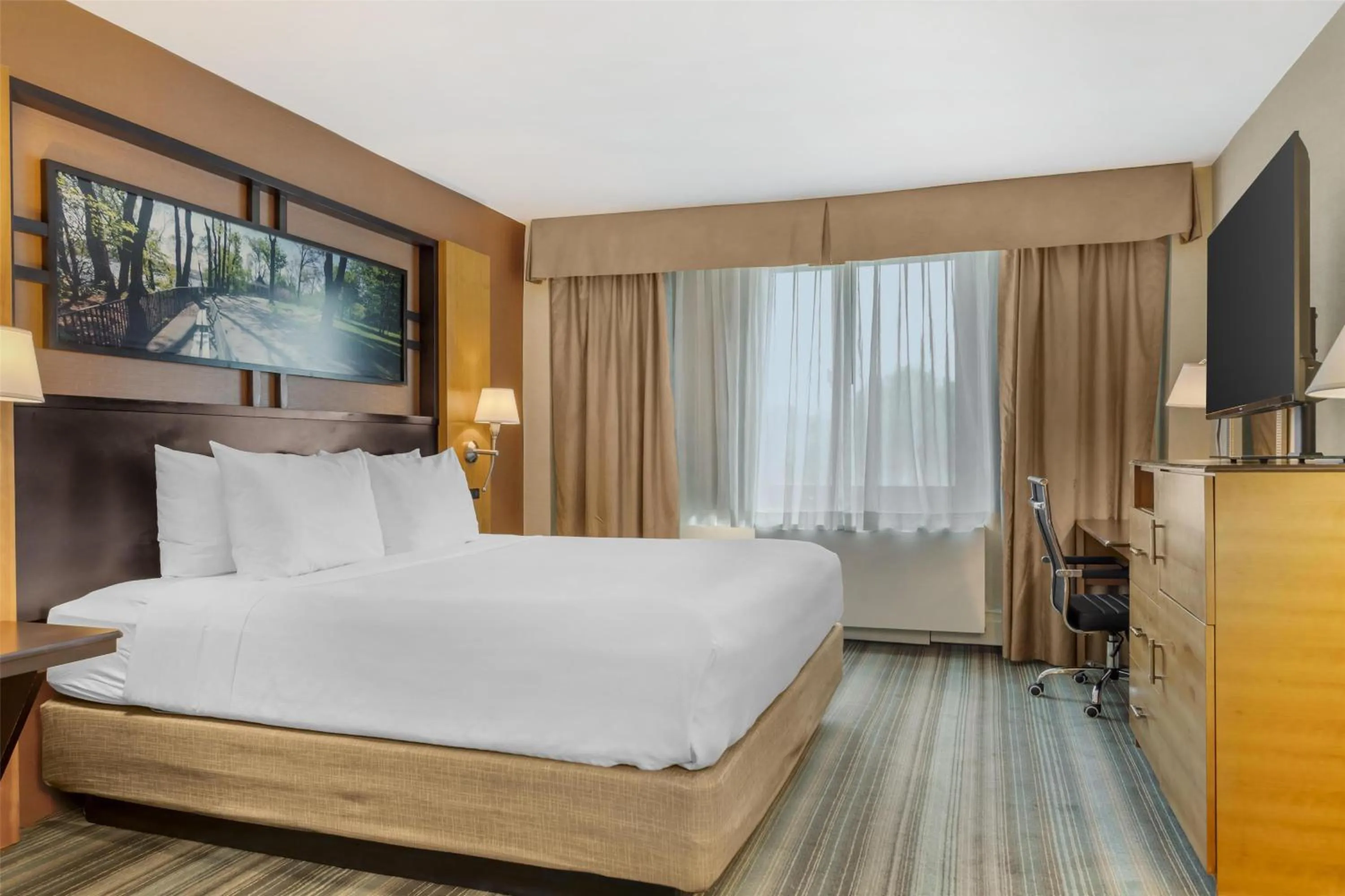 Bedroom, Bed in Best Western Queens Gold Coast