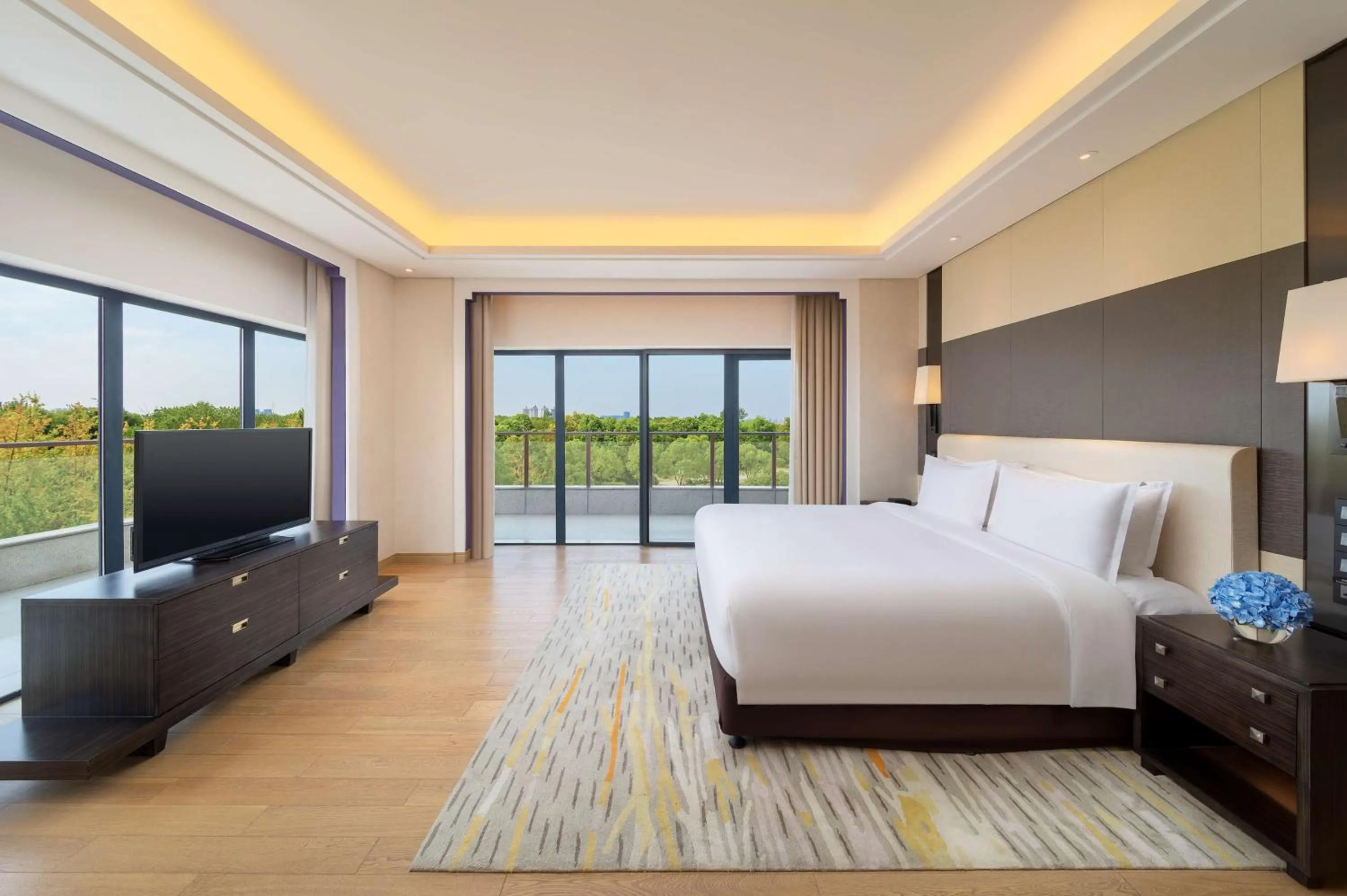 Photo of the whole room in Radisson Blu Hotel Wuhan ETD Zone