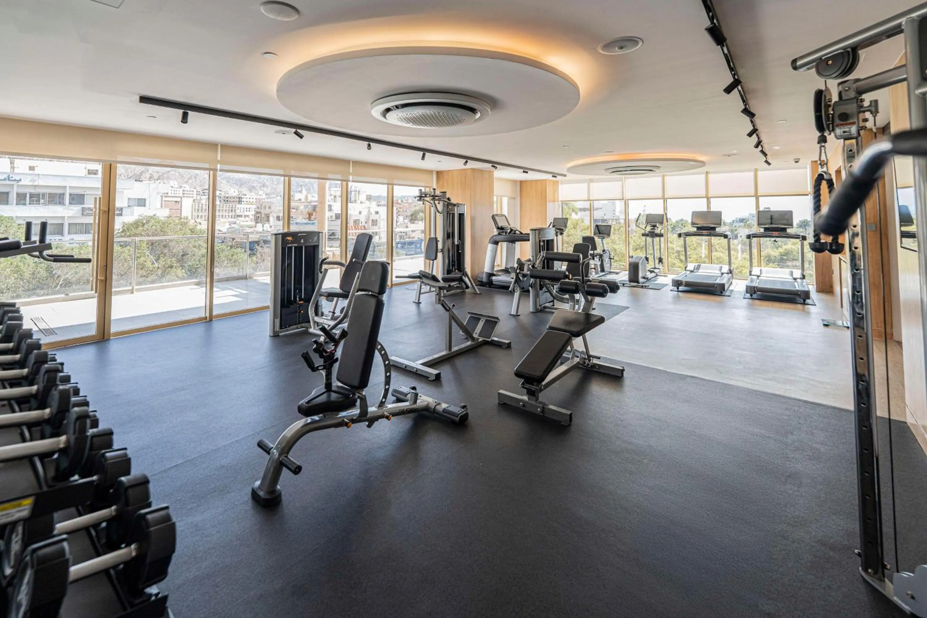 Fitness centre/facilities in DoubleTree by Hilton Hotel Aqaba
